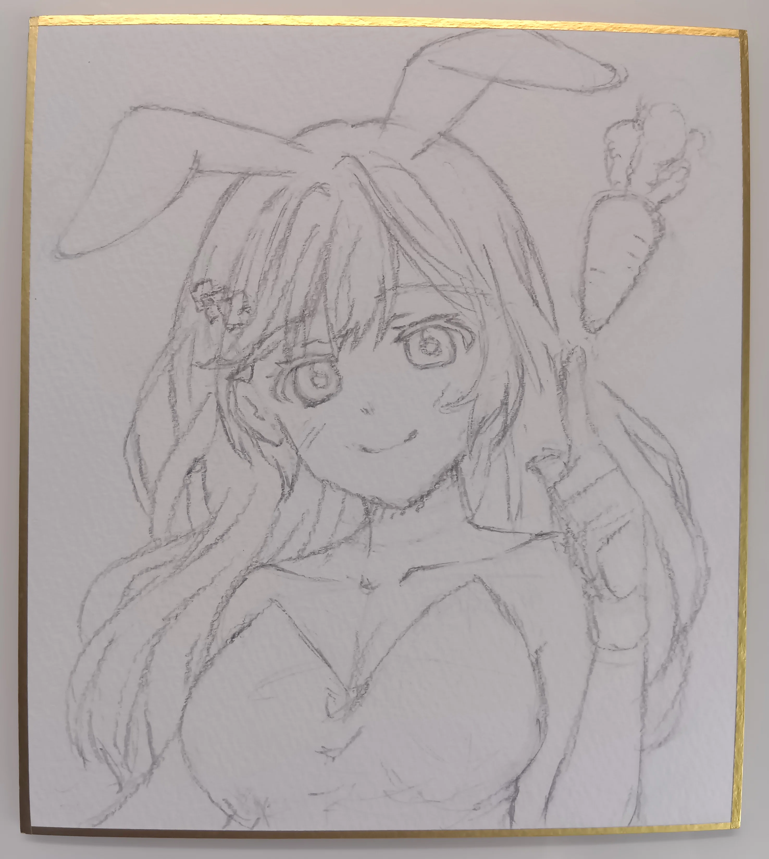 アナログイラストオーダー／抹茶オレページ アナログイラストを描くぜ！アルコールマーカーと色紙編｜Olina Kaho