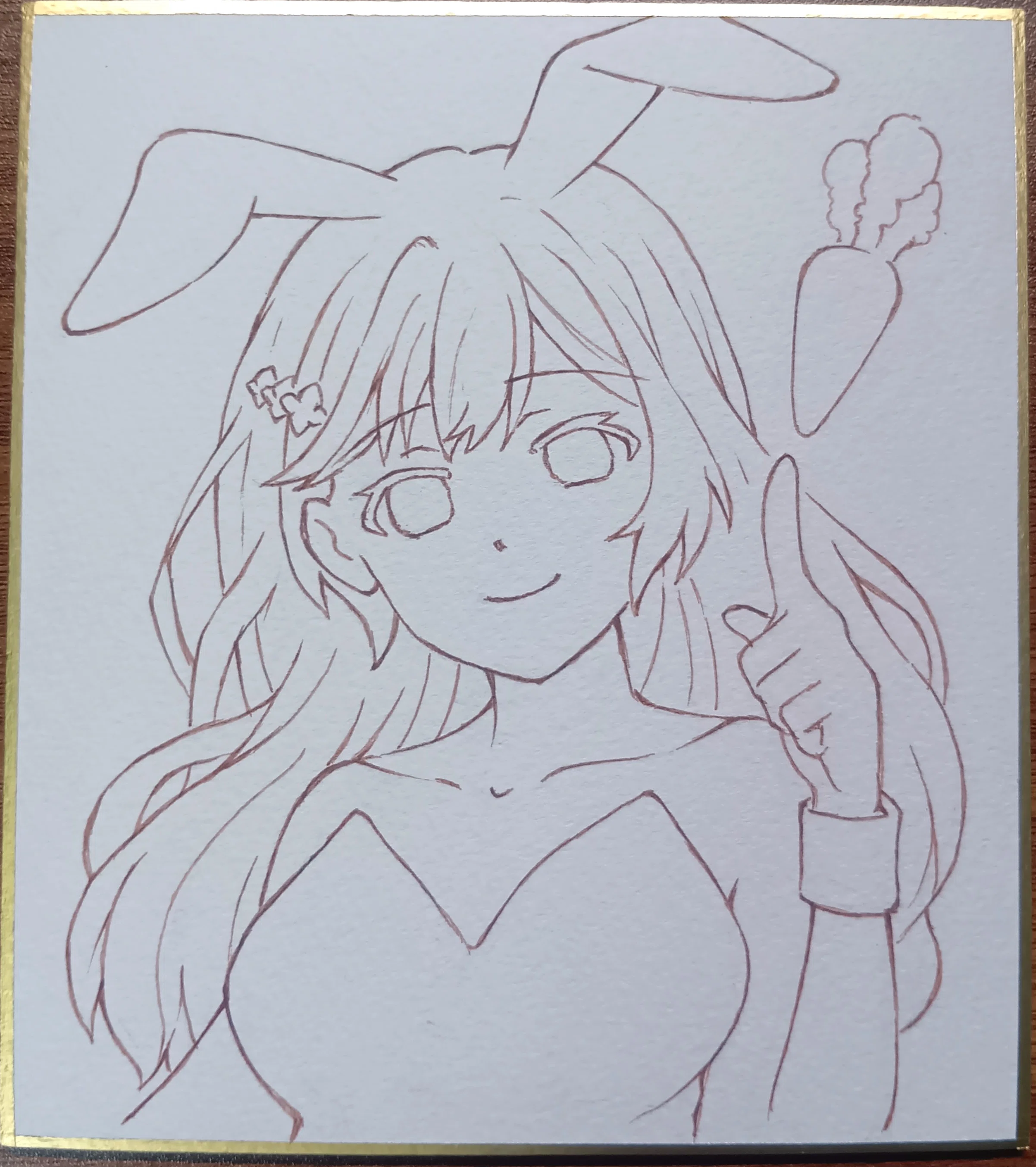 アナログイラストを描くぜ！アルコールマーカーと色紙編｜織名香帆
