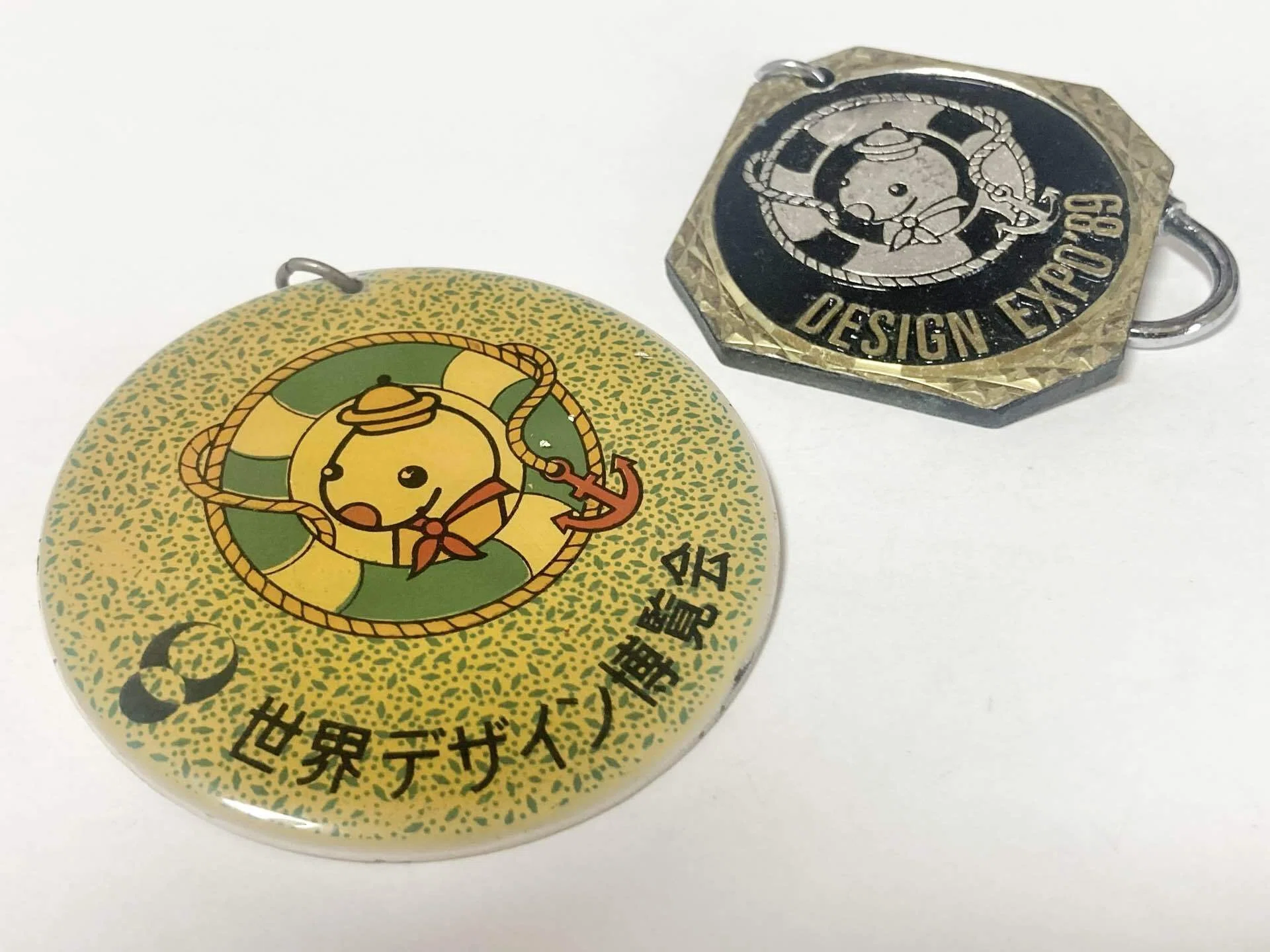 WORLD DESIGN EXPO '89 キーホルダー 名古屋 世界デザイン博覧会 デポちゃん | ファンシー絵みやげ｜兎角