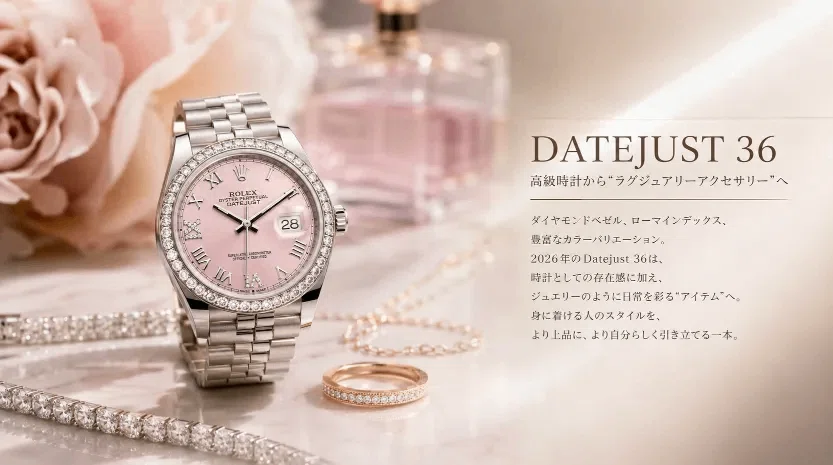 Watches & Wonders 2026】ロレックス新作を徹底考察｜“36mm回帰”と