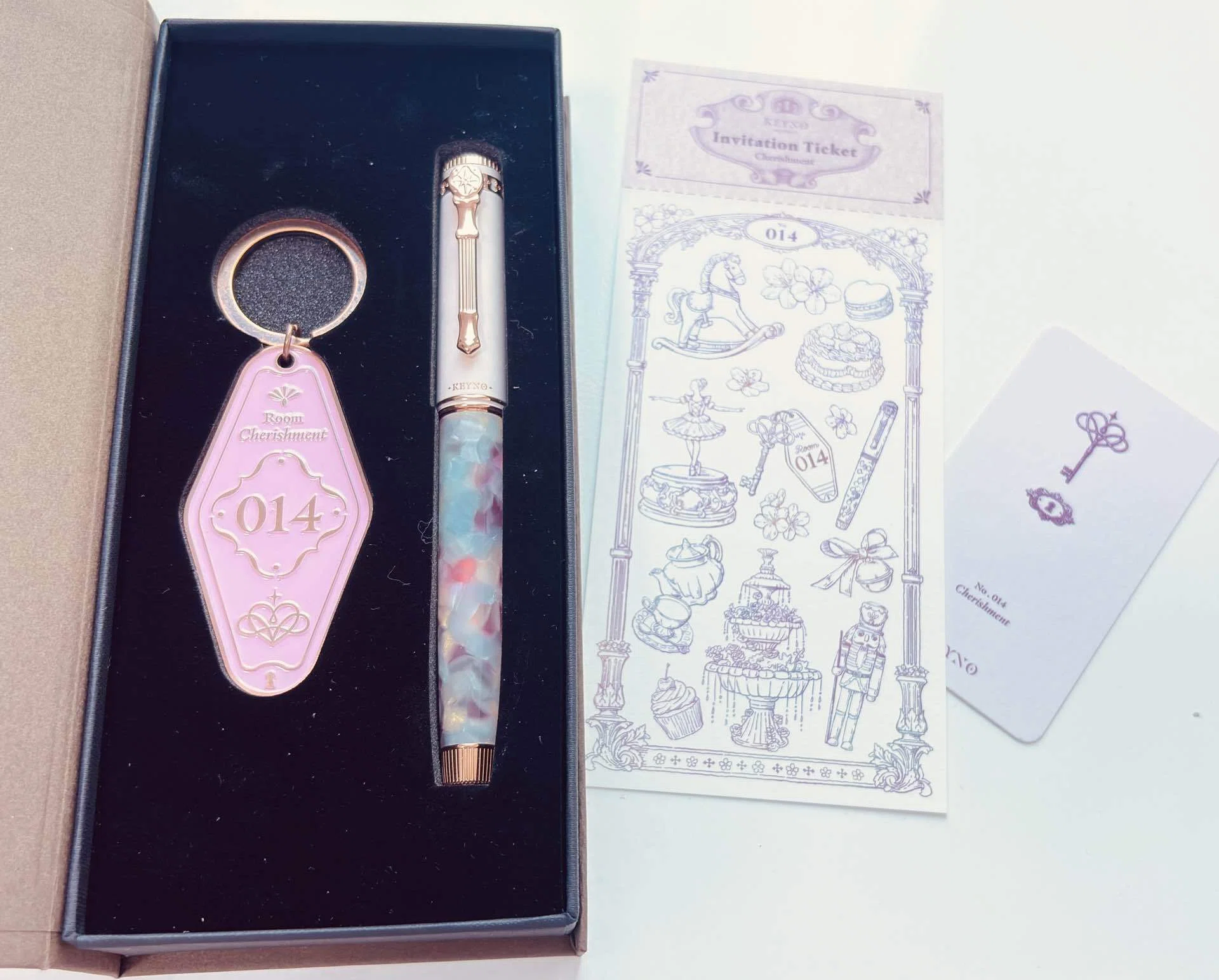 可愛過ぎる万年筆を手に入れました！【Keyno Stay.tionery Key No. 014