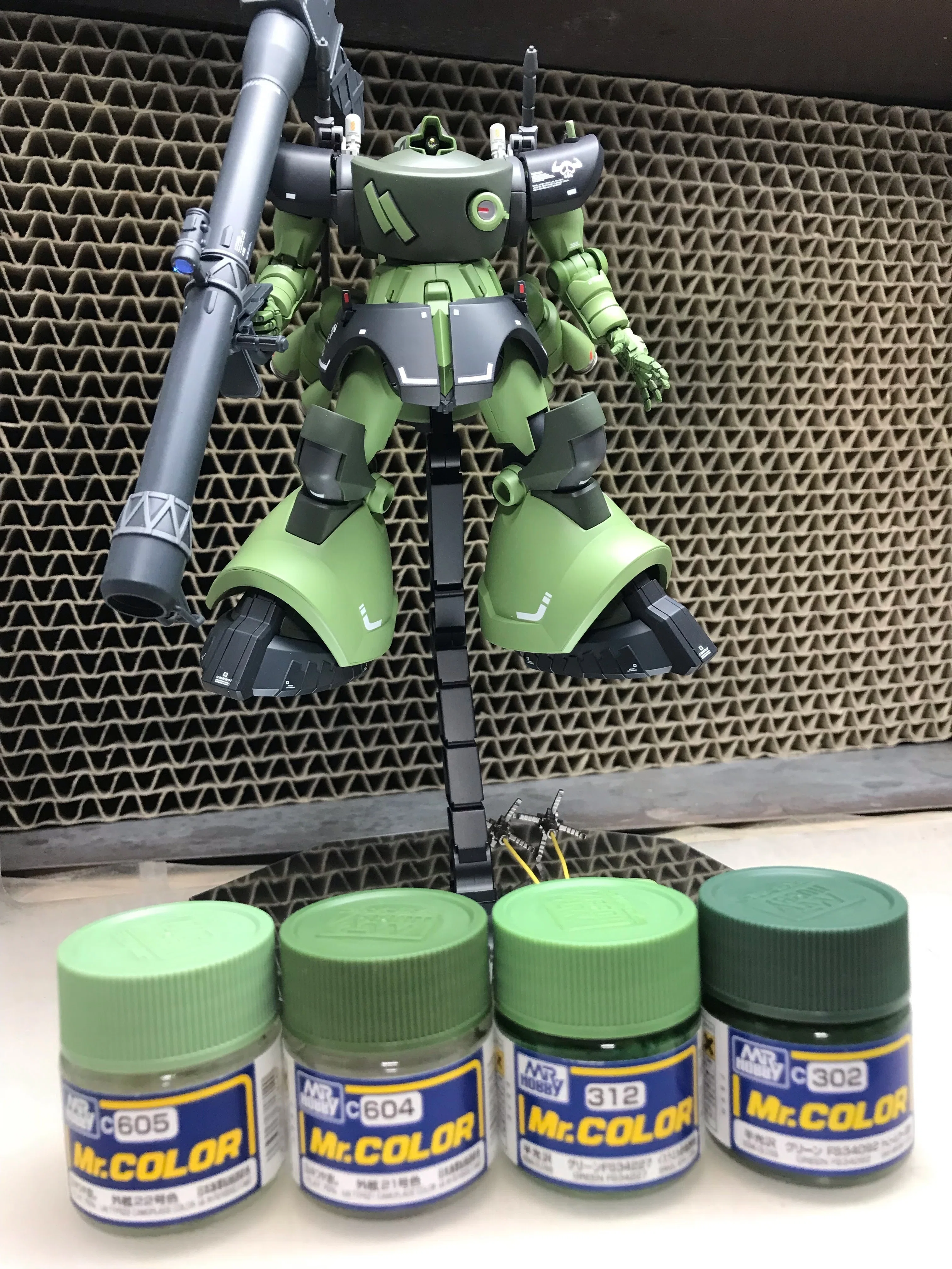 ジオン系グリーンは十人十色｜Ma