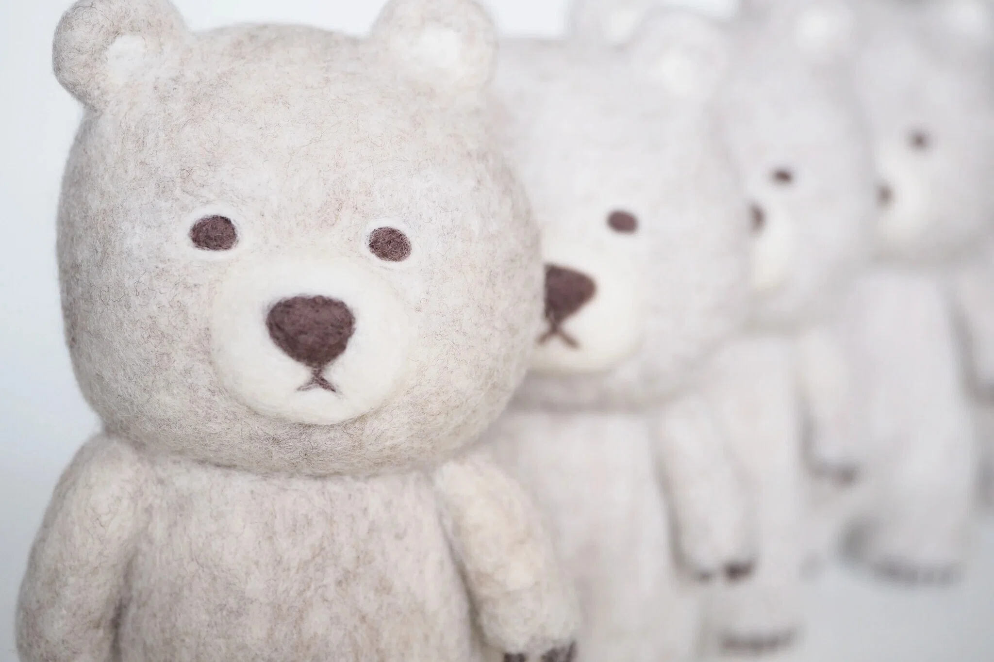 羊毛フェルトクマ SLEEPY SHEEP コーヒーくまさん グッズ紹介（前編）｜SLEEPY SHEEP