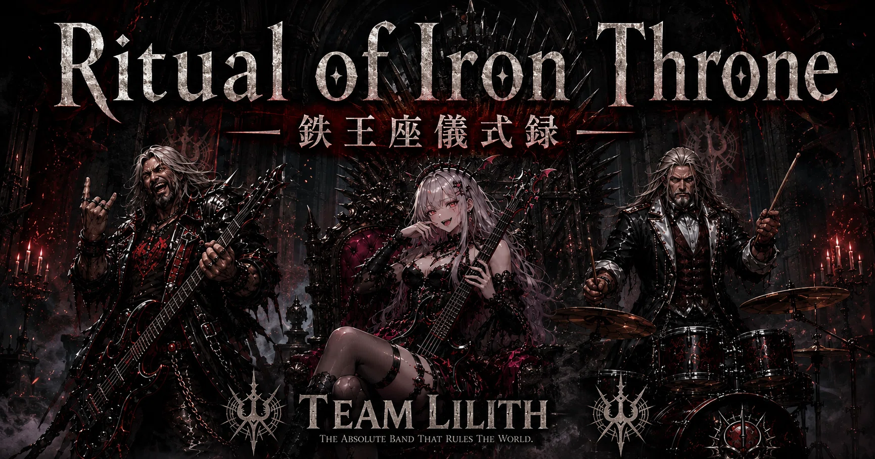 Ritual of Iron Throne― 鉄王座儀式録 ―LOG-002 : BLACK RITUAL｜安達