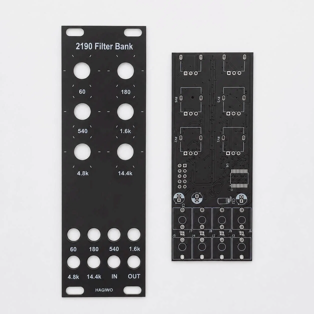 SSI2190 6Band Voltage Controlled Filter Bank - DIY Eurorack