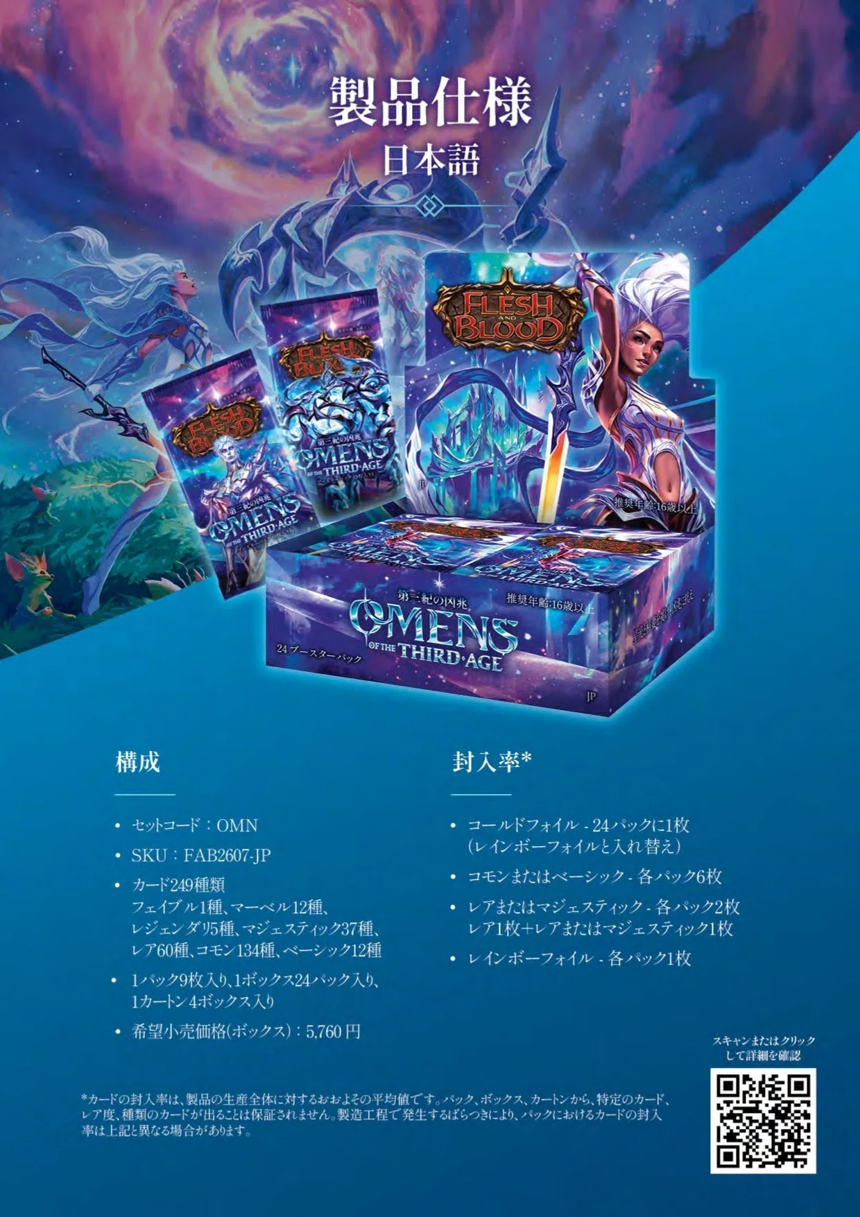 プレリリースを楽しもう！ 『第三紀の凶兆（Omens of the Third Age