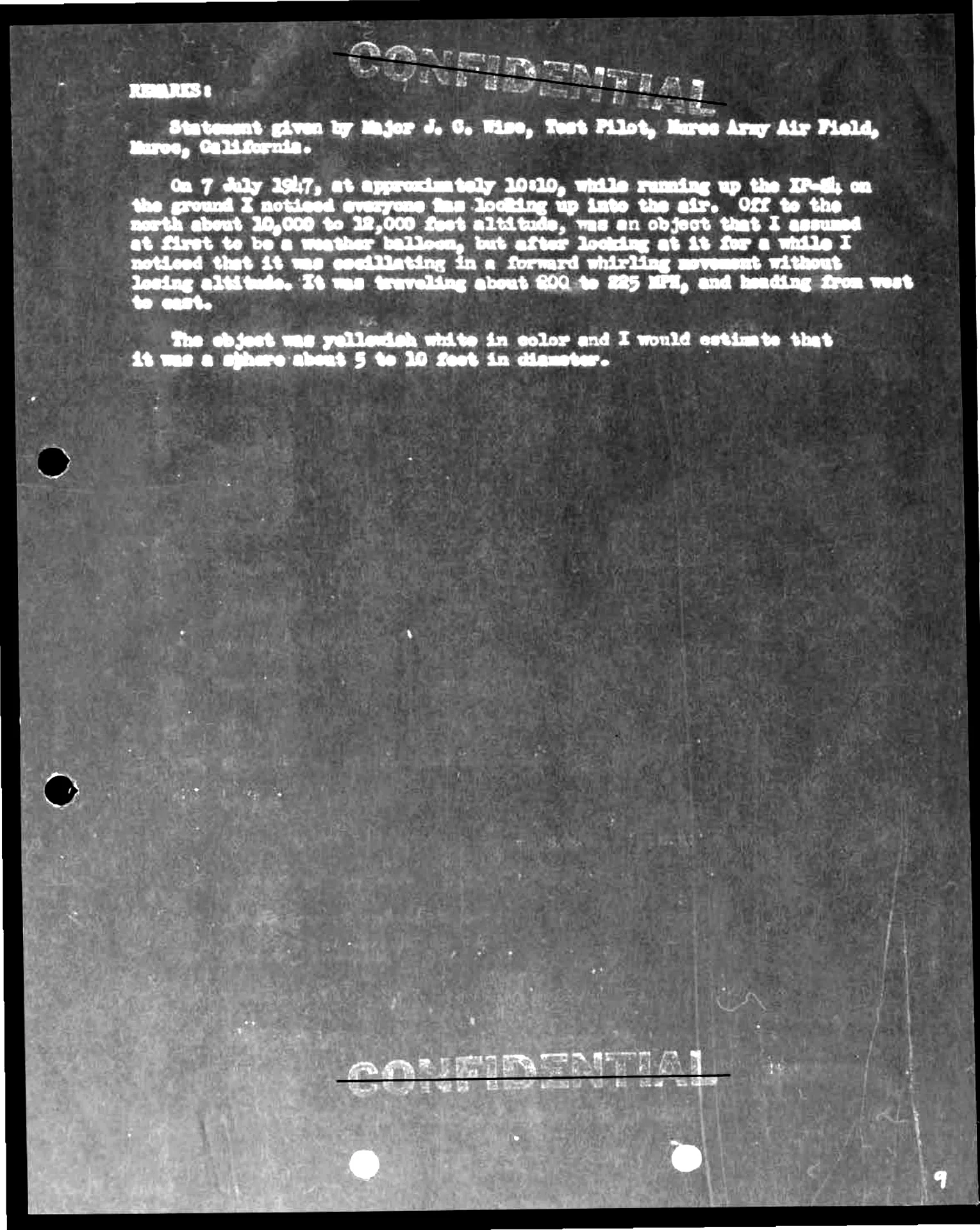 UAP公文書「Release 1」全読解シリーズ 第3回～米戦争省が公開UFO