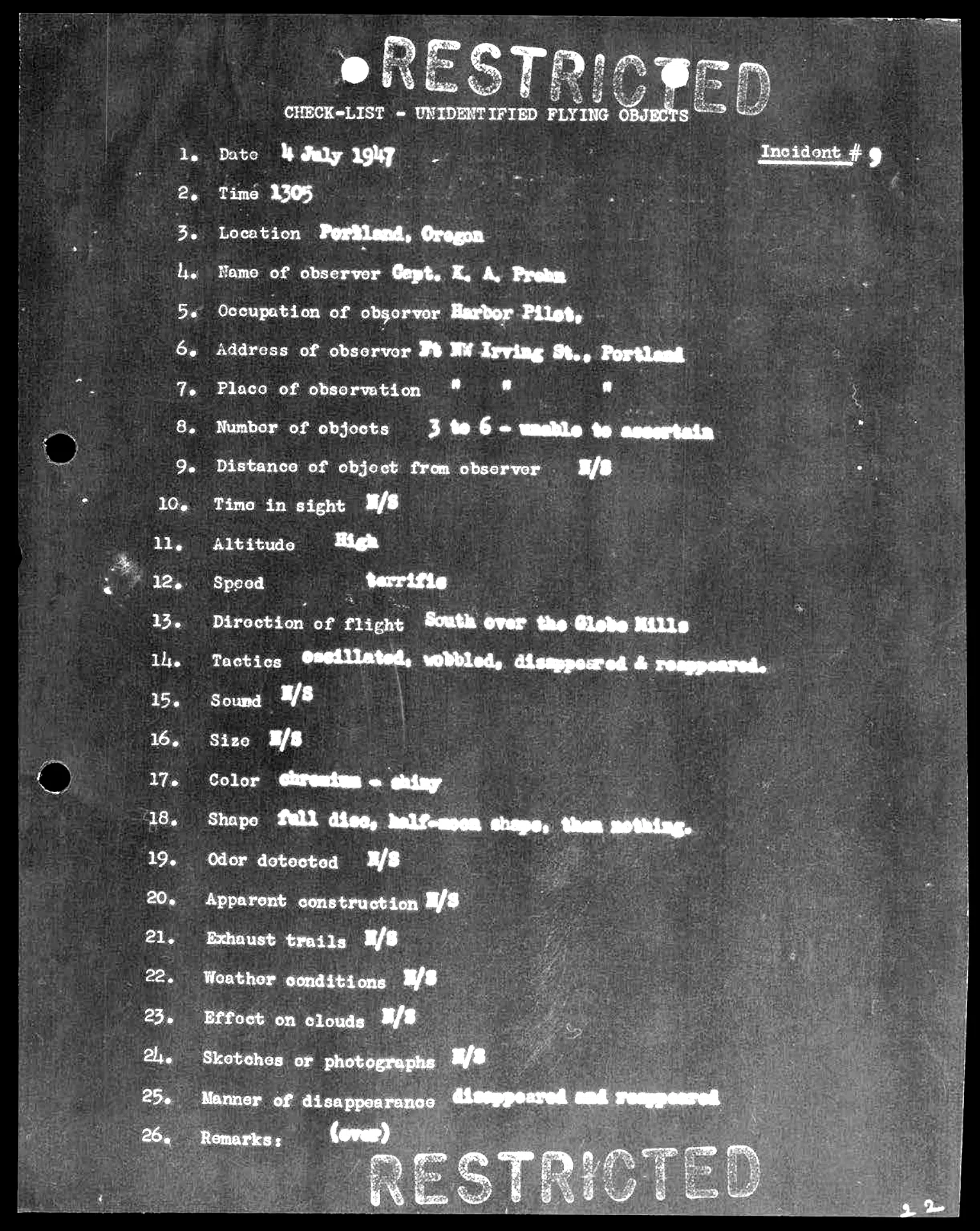 UAP公文書「Release 1」全読解シリーズ 第3回～米戦争省が公開UFO
