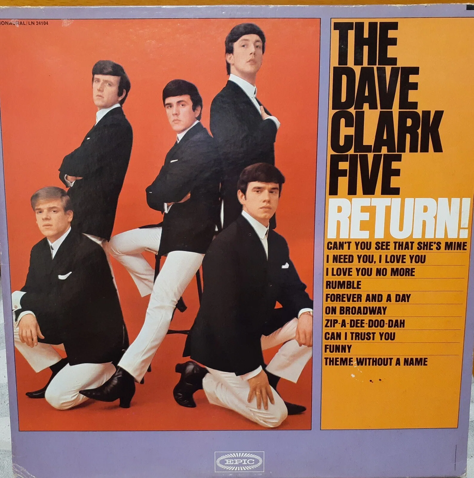 名盤列伝:38枚目】The Dave Clark Five『The Dave Clark Five Return