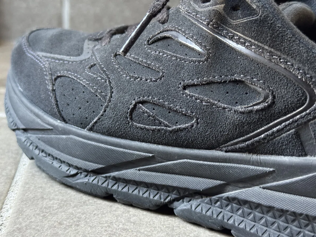 冬のスニーカーにHOKA CLIFTON L SUEDE BLACKを追加した｜りおつ