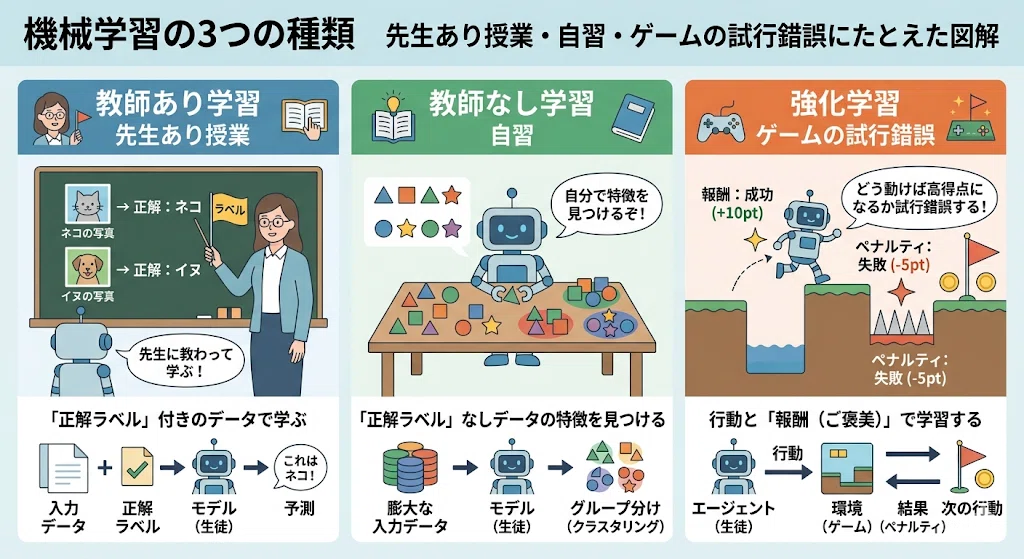[G-Certification Prep #5] Illustrated Guide to the 3 Types of Machine ...