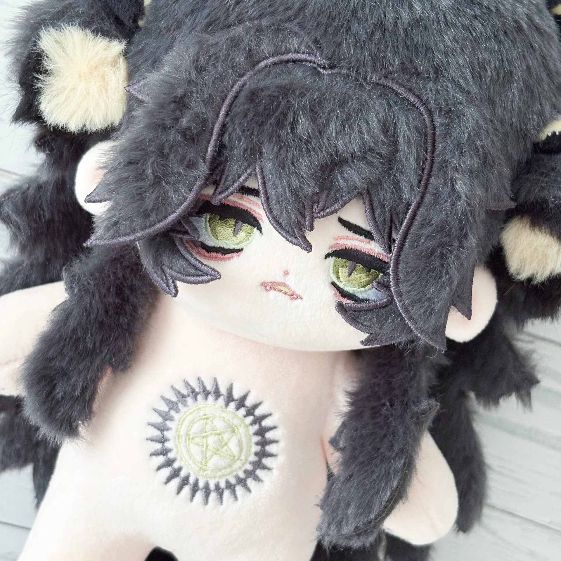 H*o様 自作ぬい 夕飯めろんちゃん 無属性ぬいぐるみ 無属性ぬいぐるみお迎えレポ②｜ちわたろ