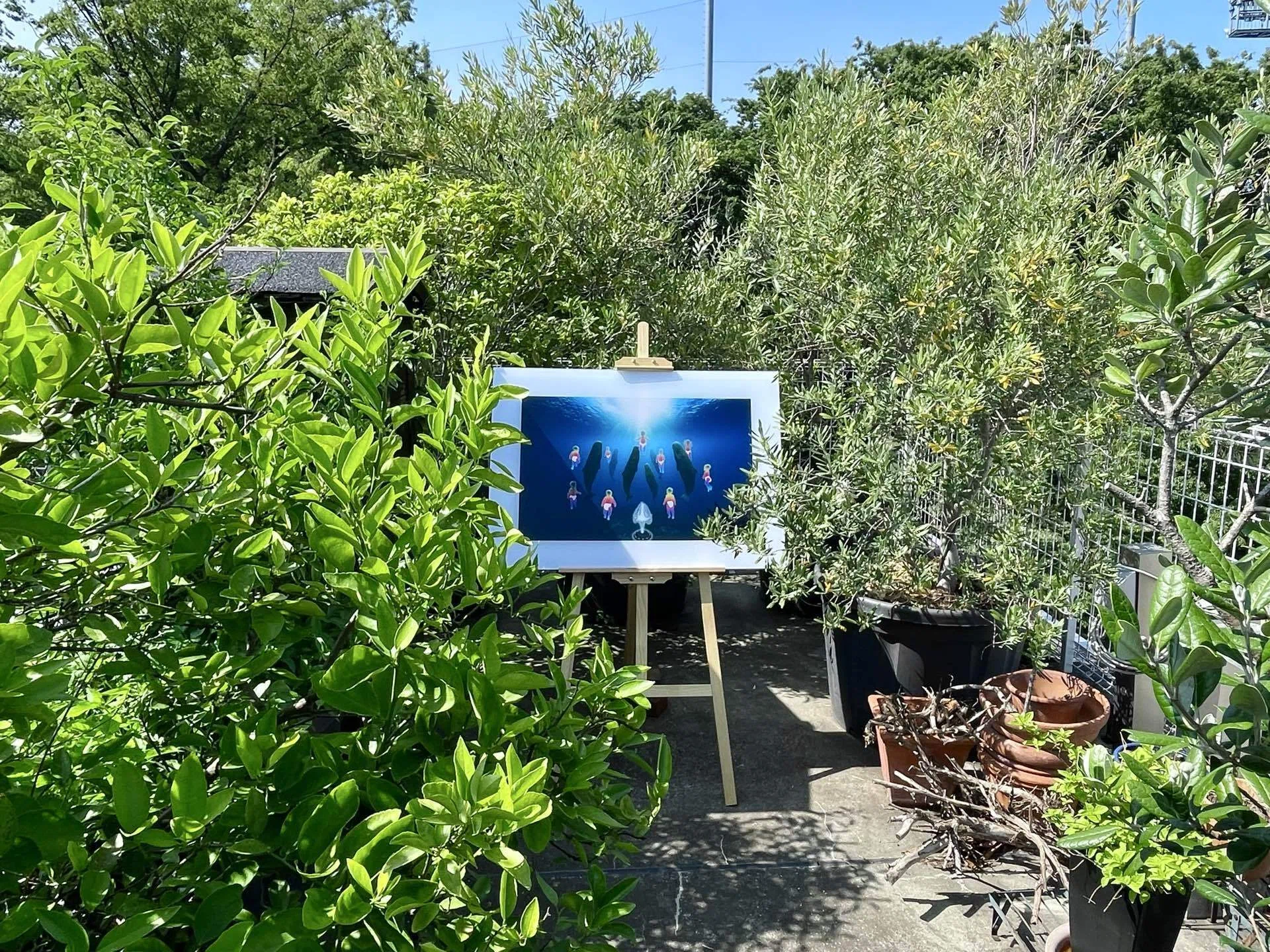 Heaven nor Hell Garden 運智萬 個展「天国でも地獄でもない庭」｜片