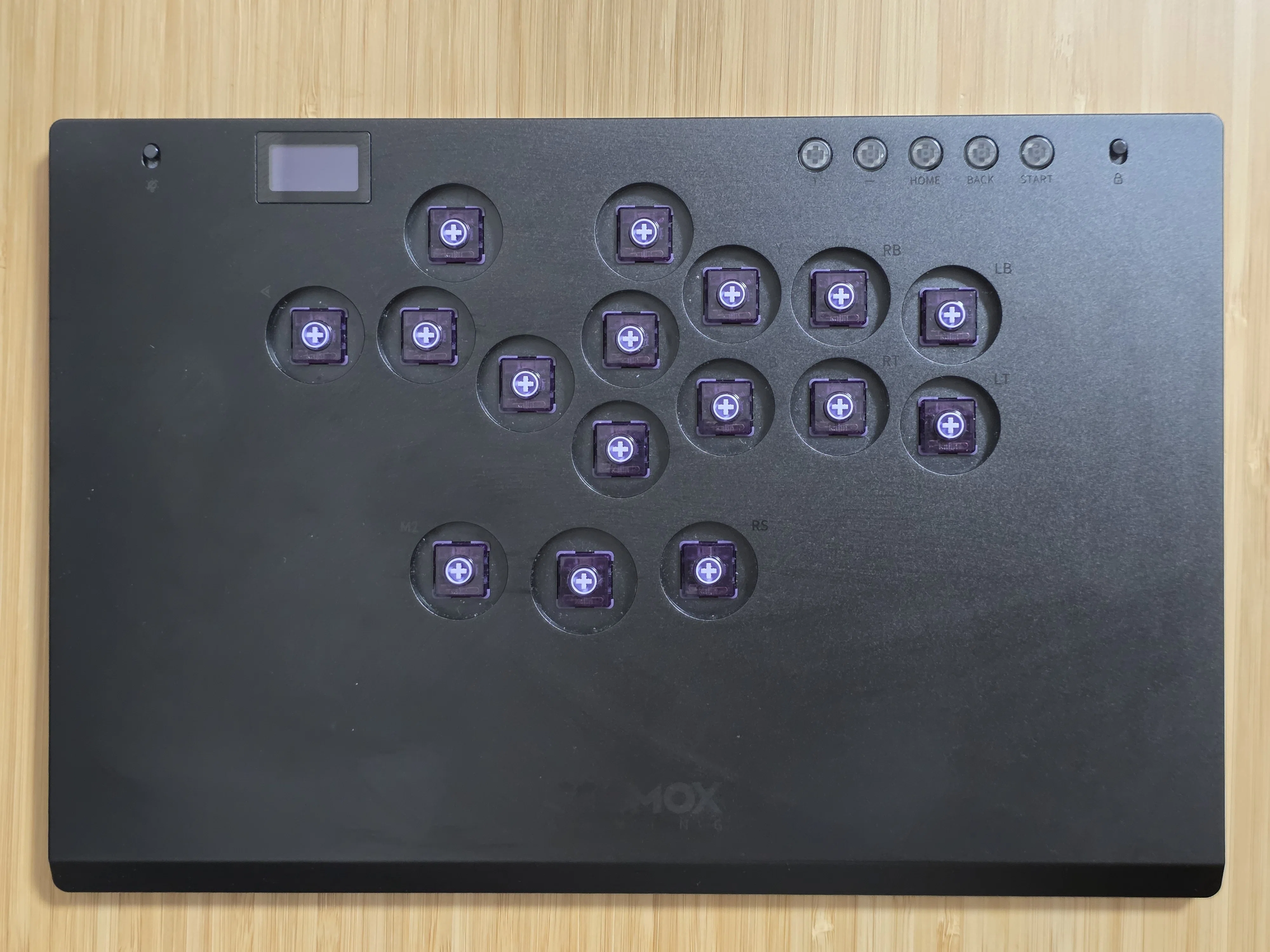 レバーレスのキースイッチをShadow HuntingからKailh Purple Irisへ