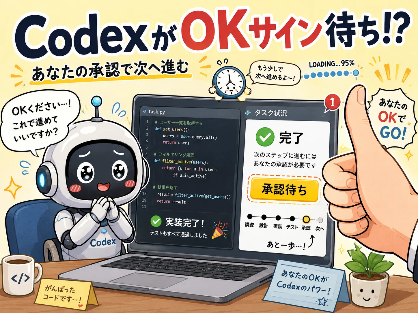 CodexがChatGPTモバイルに来た。開発の「止まる時間」が減る話｜nazuma