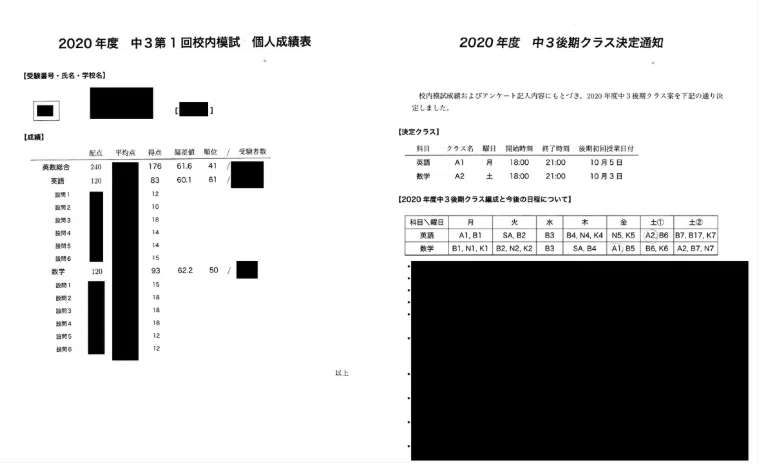 体験記】鉄緑会中3第1回校内模試から大学受験までの学習記録と反省会