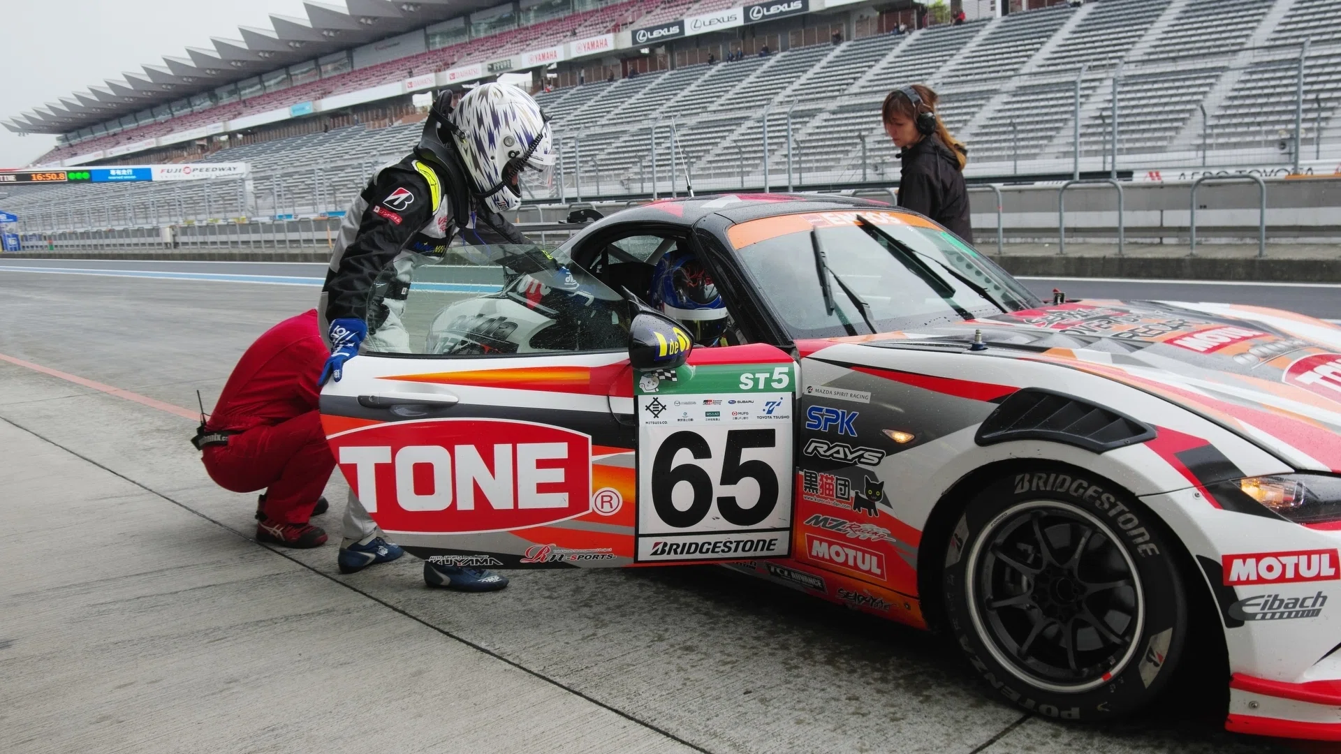 スーパー耐久車両に乗ったぞ！「S耐富士テスト ST-5Rクラス65号車