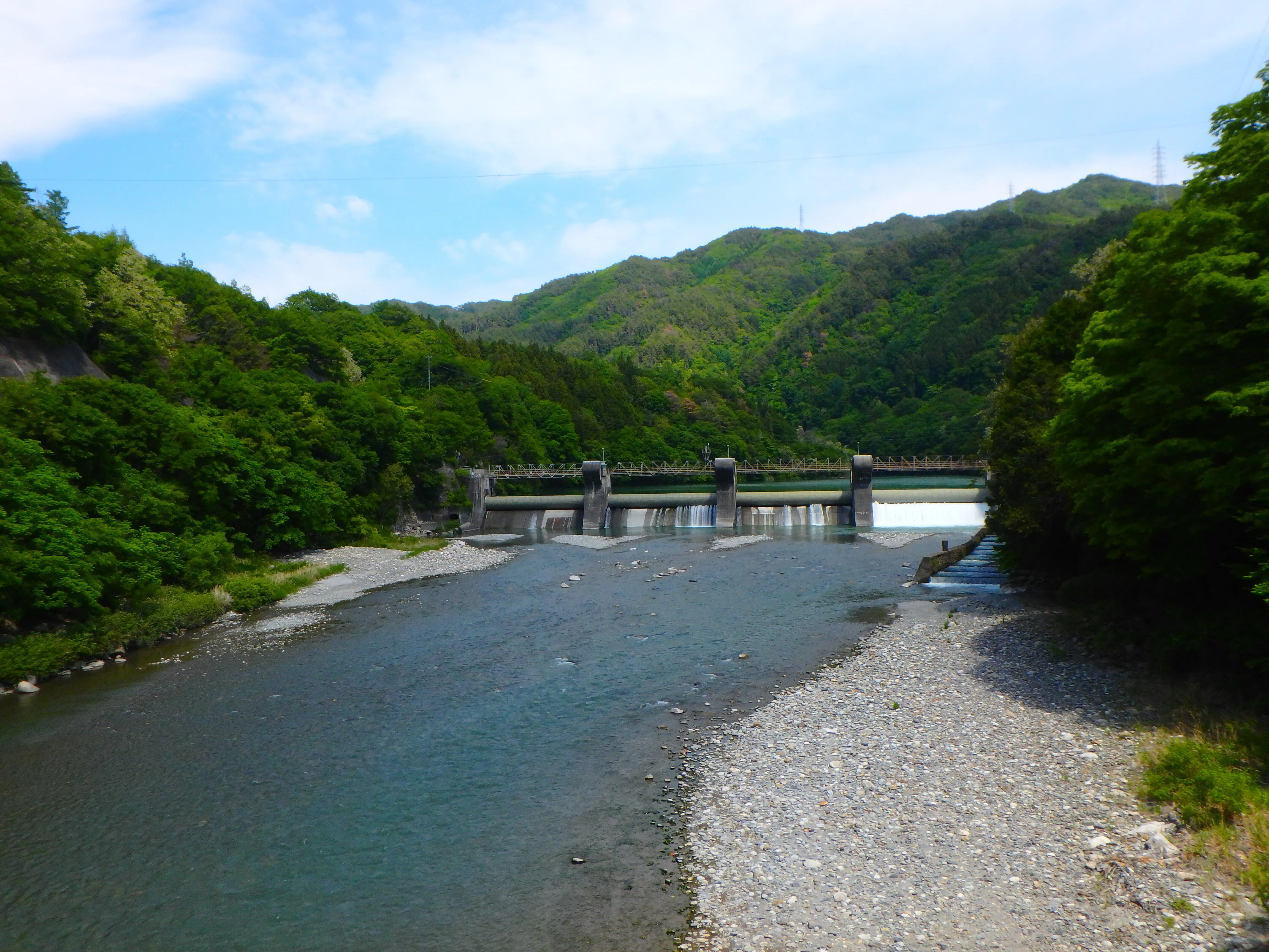 駒ヶ岳と天竜川 天竜差し～駒ヶ岳山麓 天竜川本流釣行｜SW工房