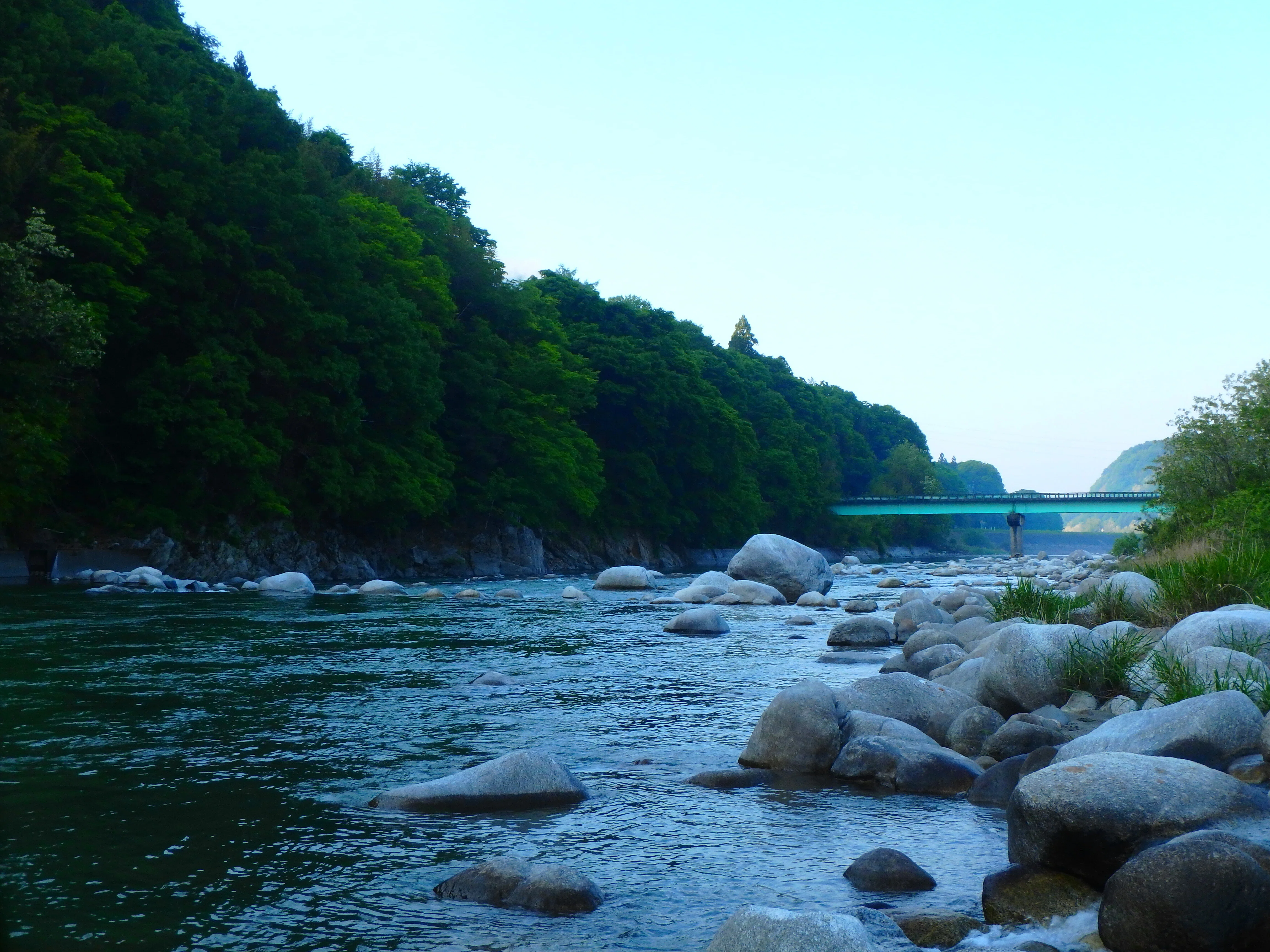 駒ヶ岳と天竜川 天竜差し～駒ヶ岳山麓 天竜川本流釣行｜SW工房
