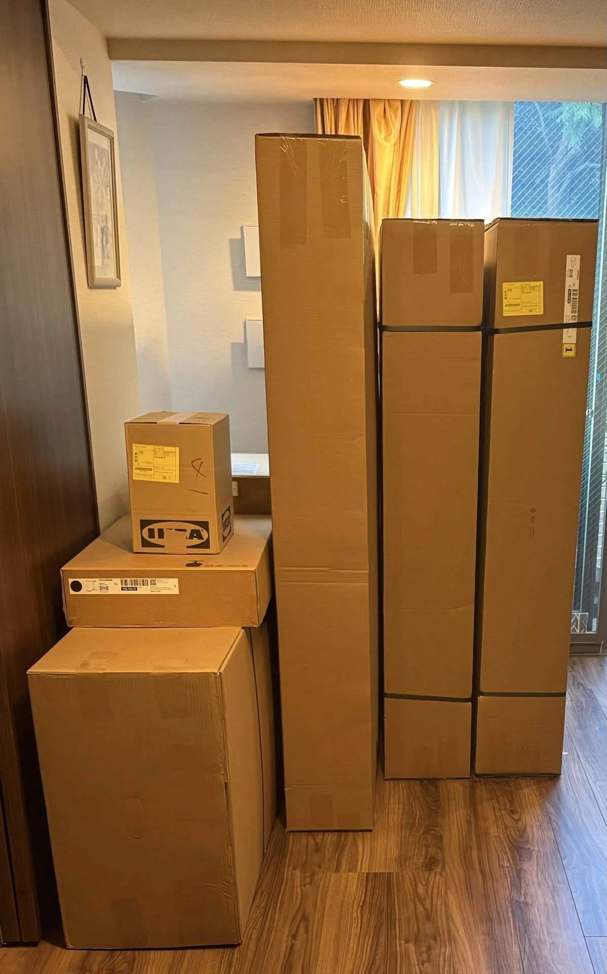 ソファを遂に買った(IKEA)搬入と設置｜KONKON