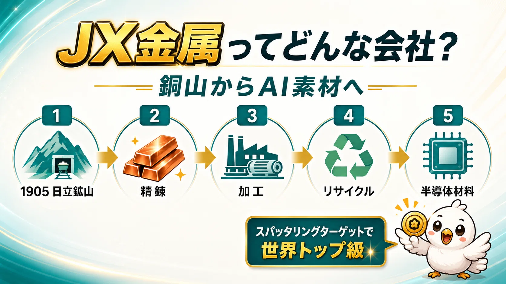 最高益なのに急落」JX金属に何が起きたのか、わかりやすく整理してみた