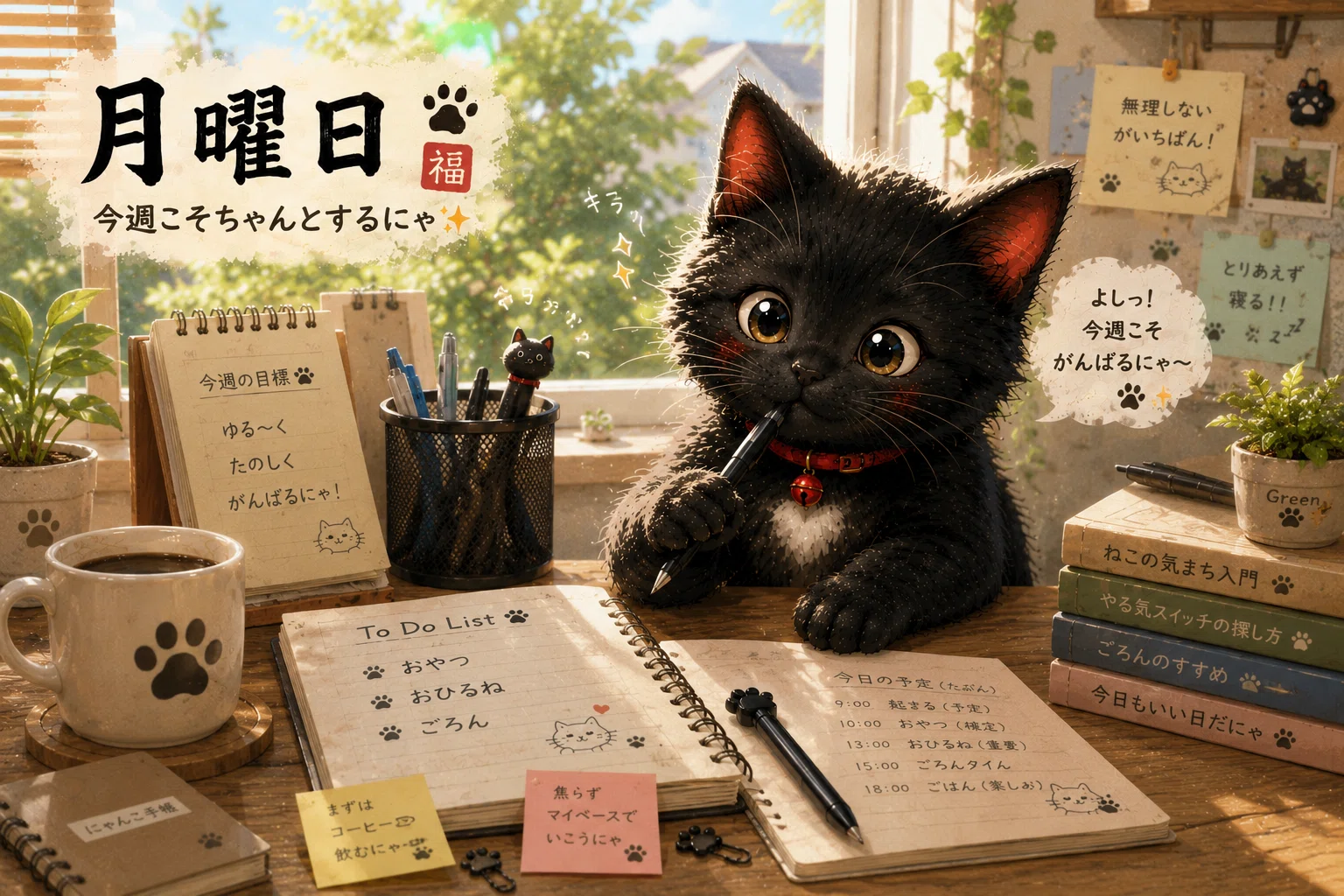 おはにゃ〜(ΦωΦ) スイッチ入れたにゃ｜猫の手パワー