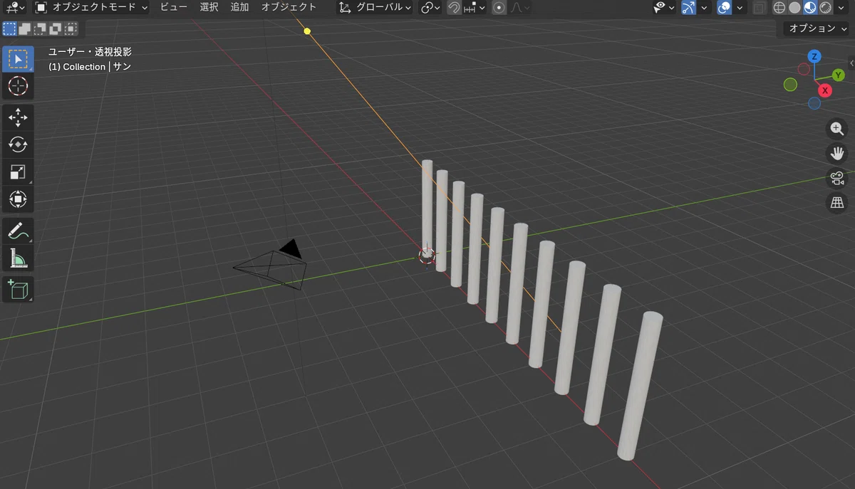 「柱を10本並べて」からギリシャ神殿が完成した話【Claude×Blender】|mim