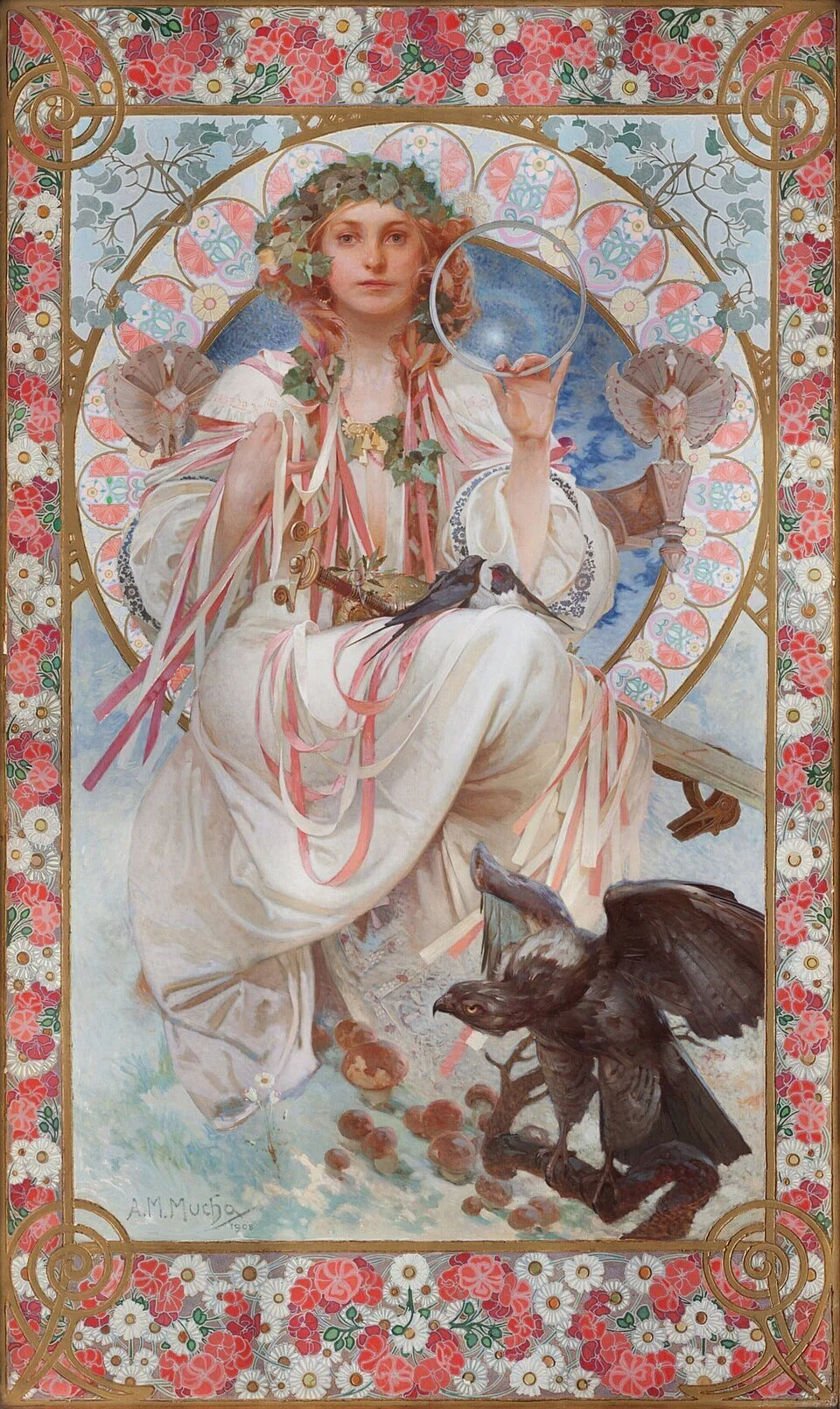 祖国への祈りと大富豪の絆が紡いだ、油彩画で描かれた美しきスラブの