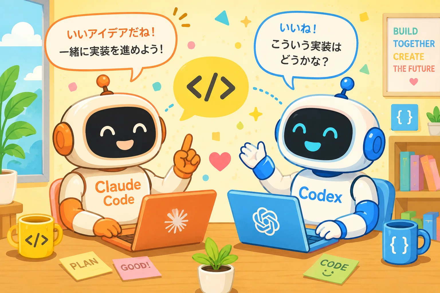 AIは競わせると賢くなる──ClaudeとCodexにセカンドオピニオンを取ら