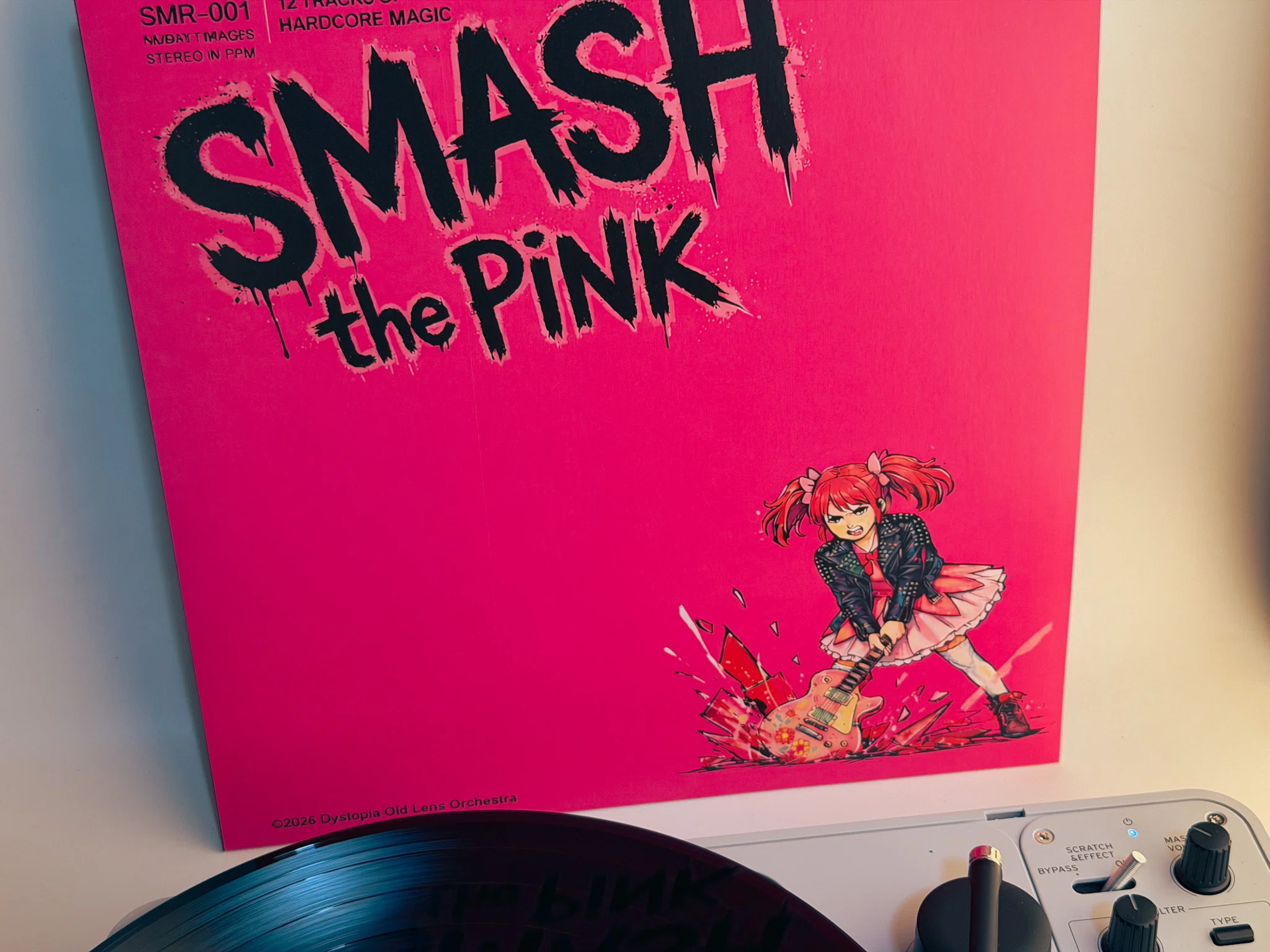 レコード「Smash The Pink」できました！｜澤村 徹