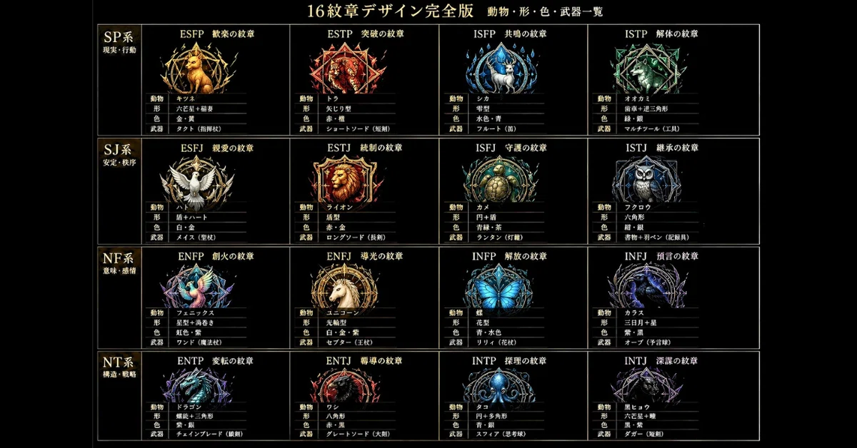 [Play Session] I Tried Turning MBTI Types into Emblems｜とんぱ_0032