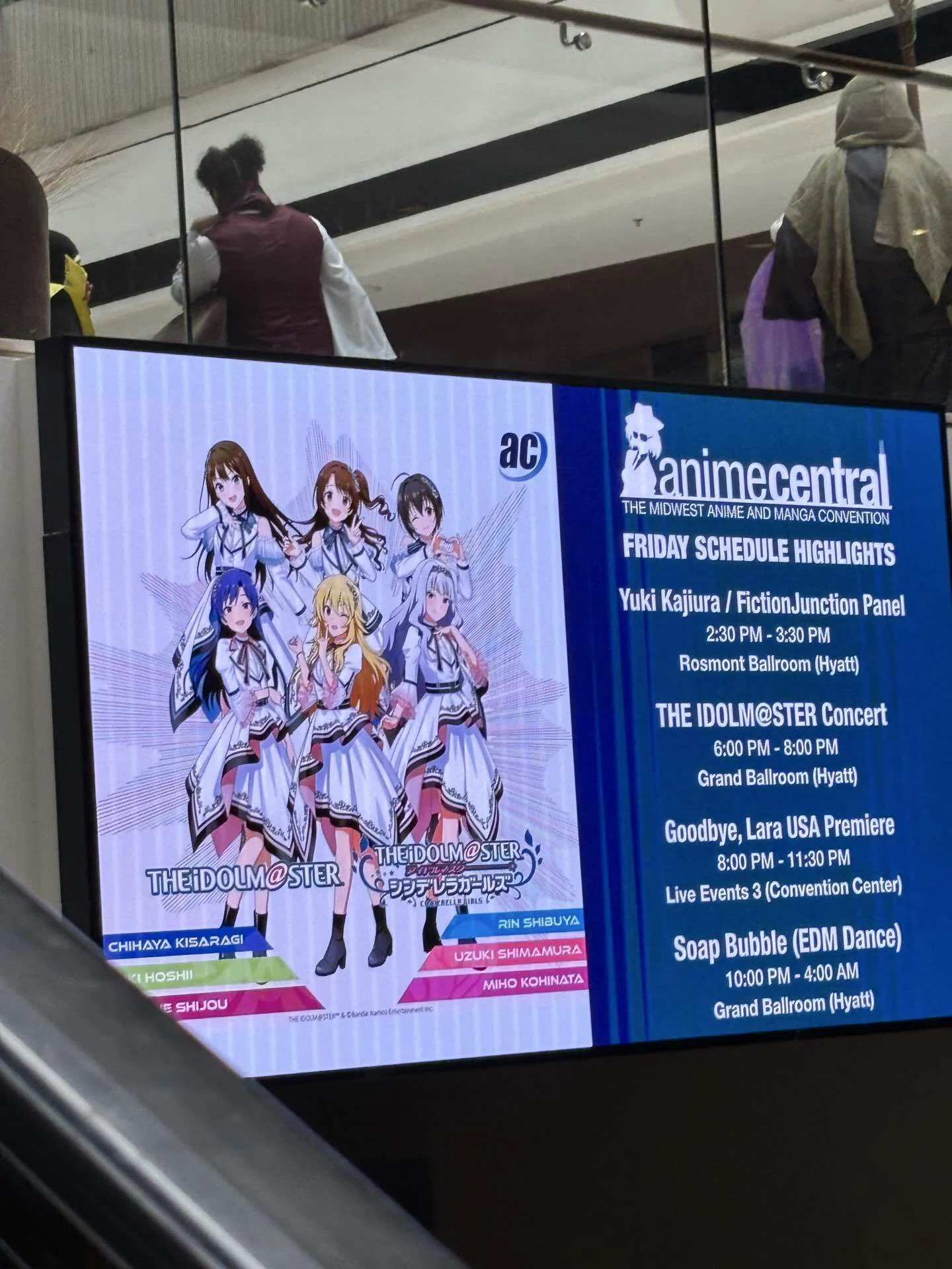 シカゴのアイマスイベントで、本物のアイとキセキとアイドルを目撃した 
