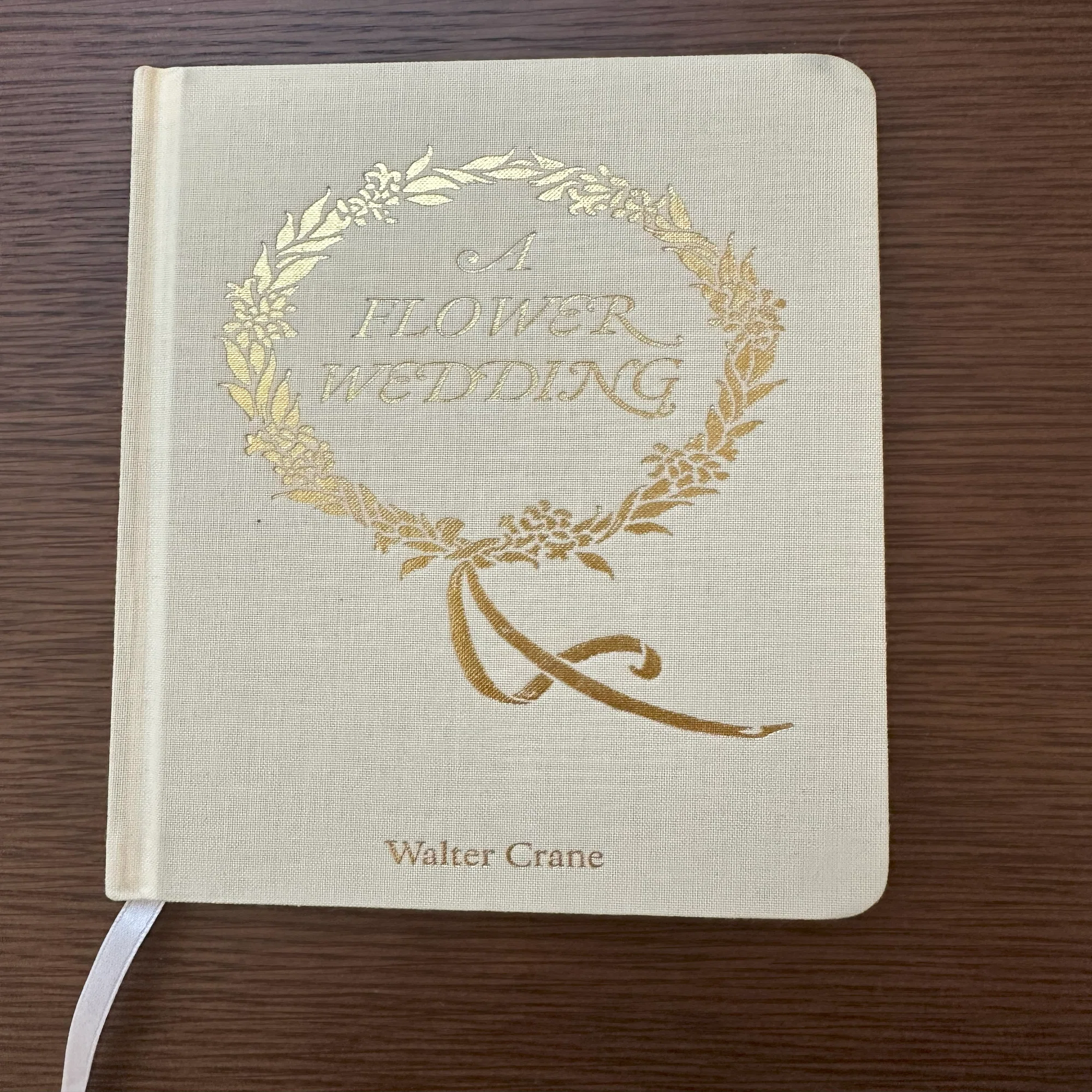 ウォルター・クレイン『A Flower Wedding』日本語版の試作本が完成しま
