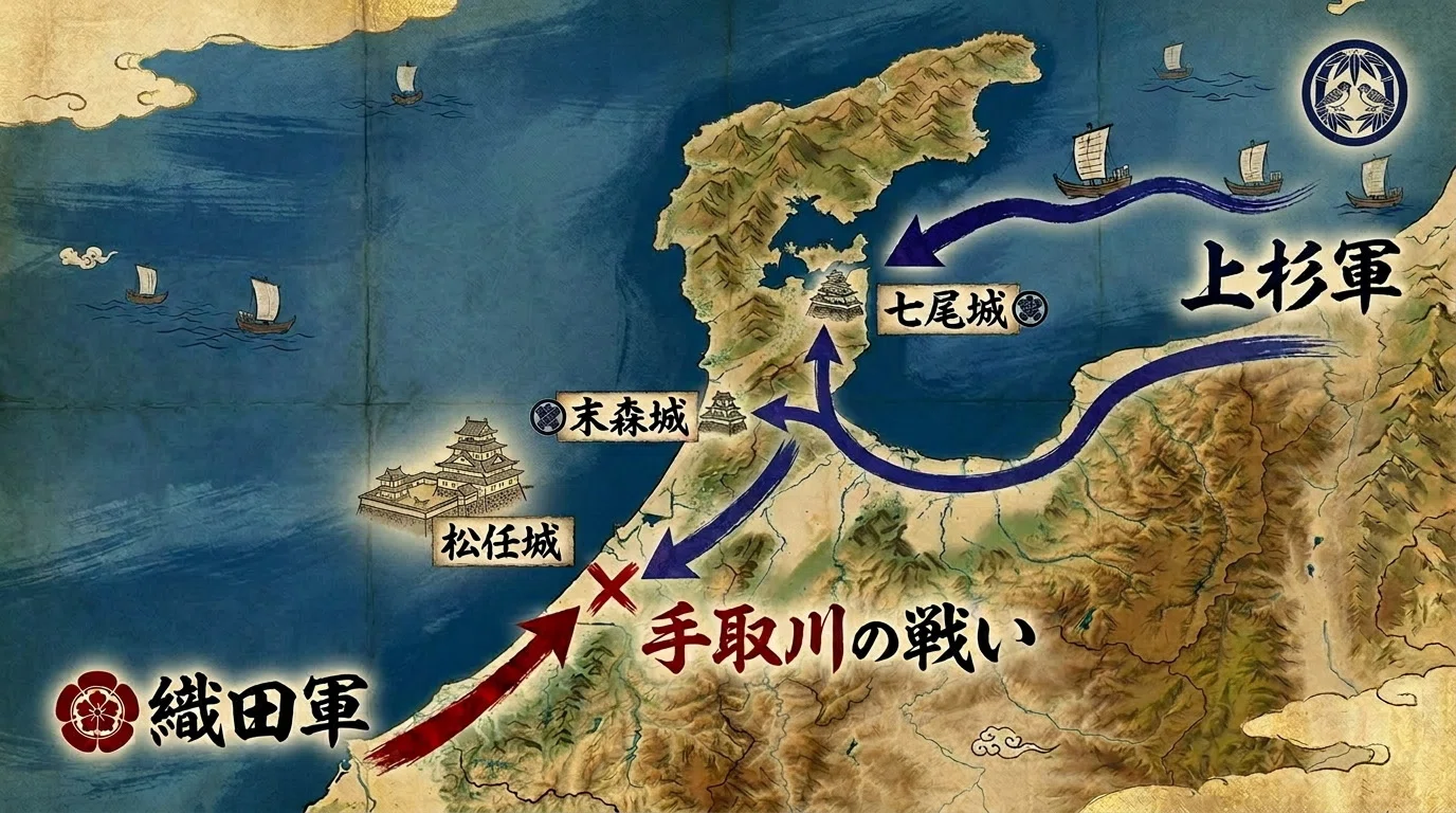 手取 川 の 戦い