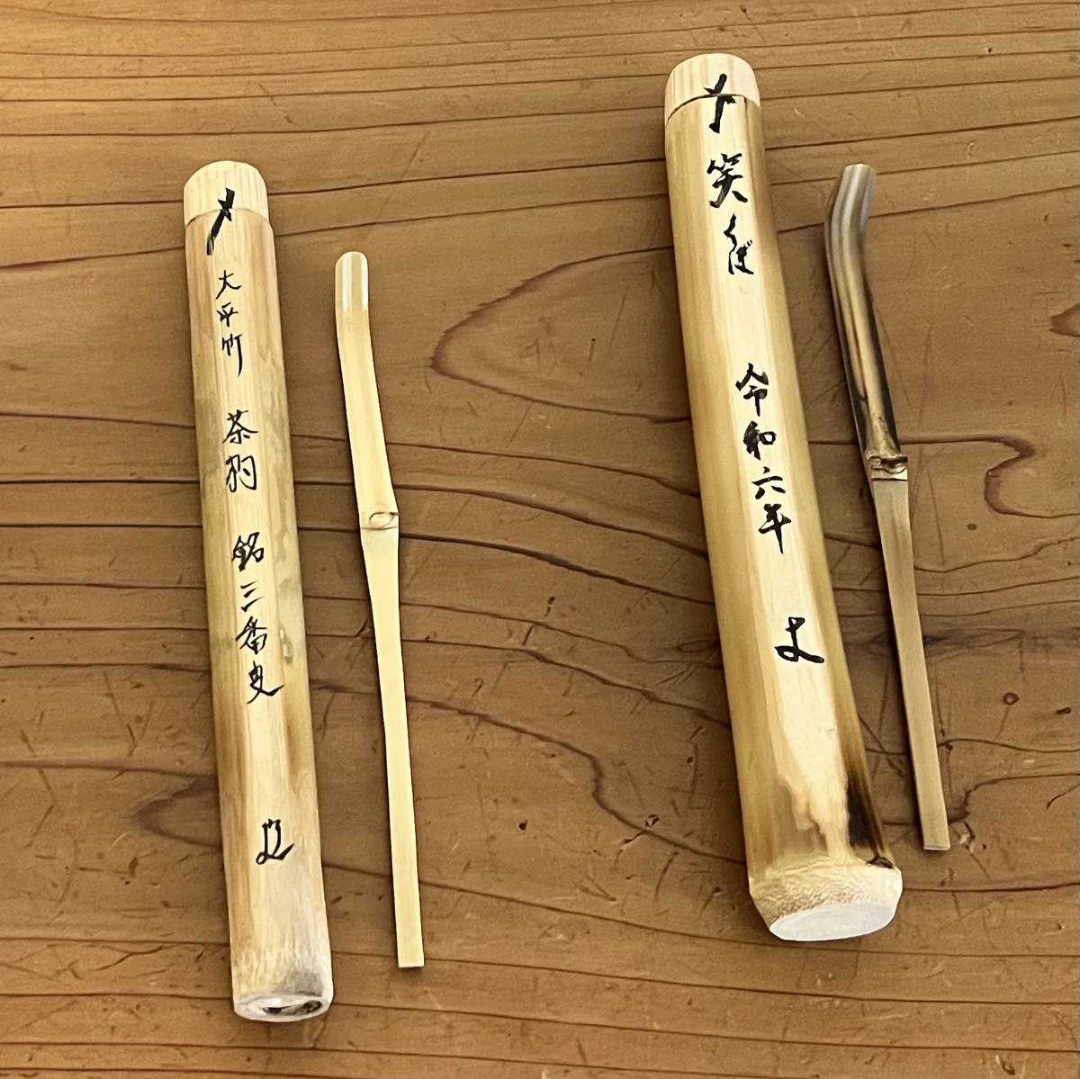 開催レポート】2年ぶりの茶杓削り体験会。市販品にはない「樋」と「銘