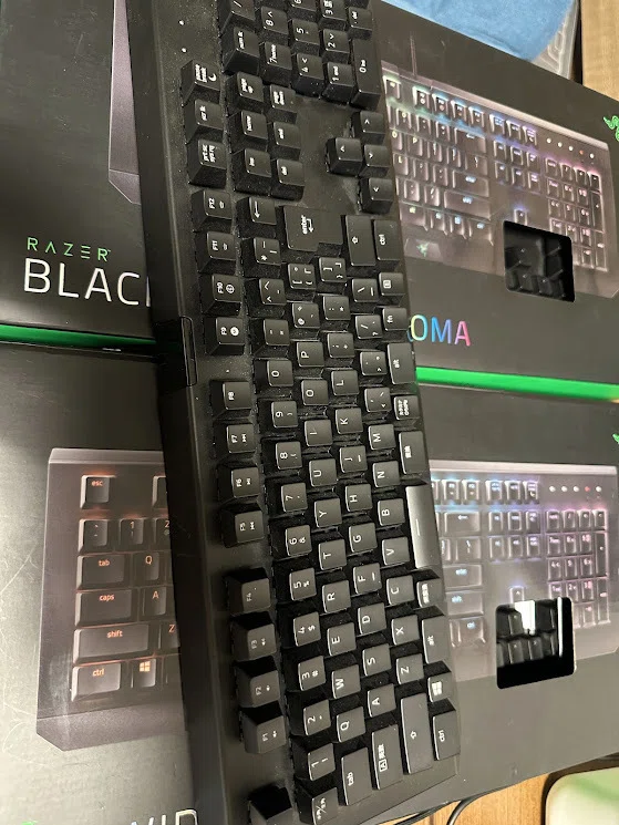 誰為評 Razer BlackWidow X Chroma｜まだら