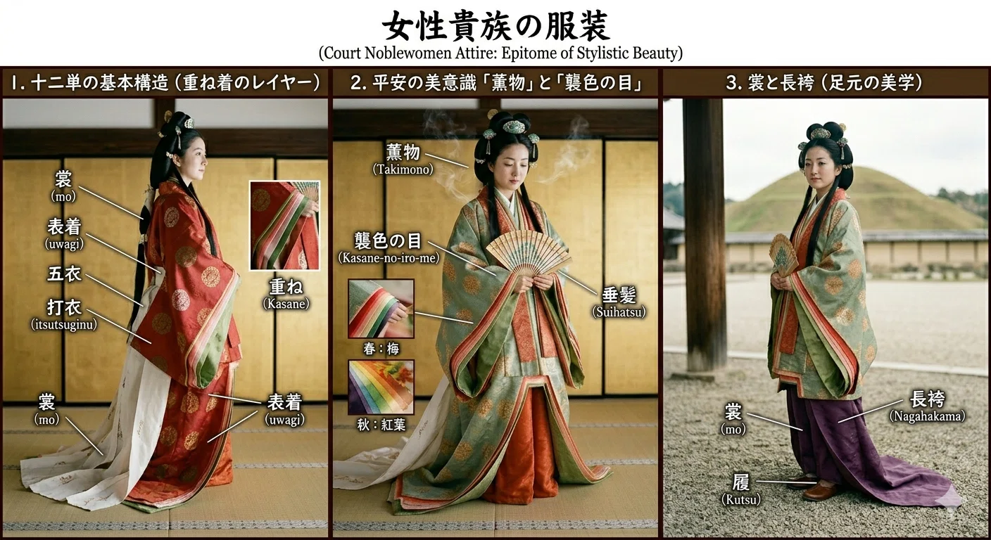 History of Japanese Clothing 6: Clothing of the Heian Period｜ZICO