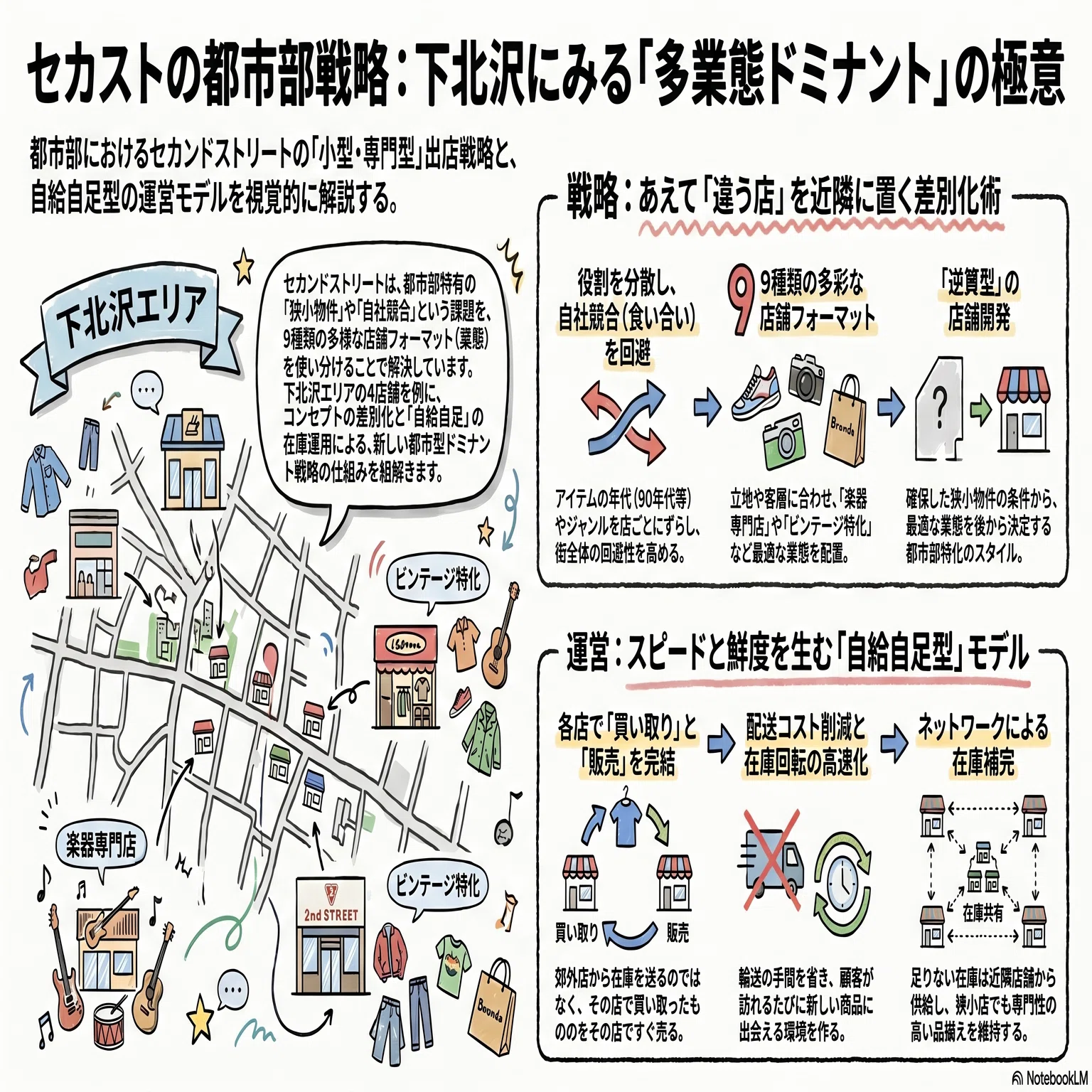 店舗経営売れるしくみ 速報｜ドミナントの常識を覆す「あえて違う店」を近隣に置く逆転戦略