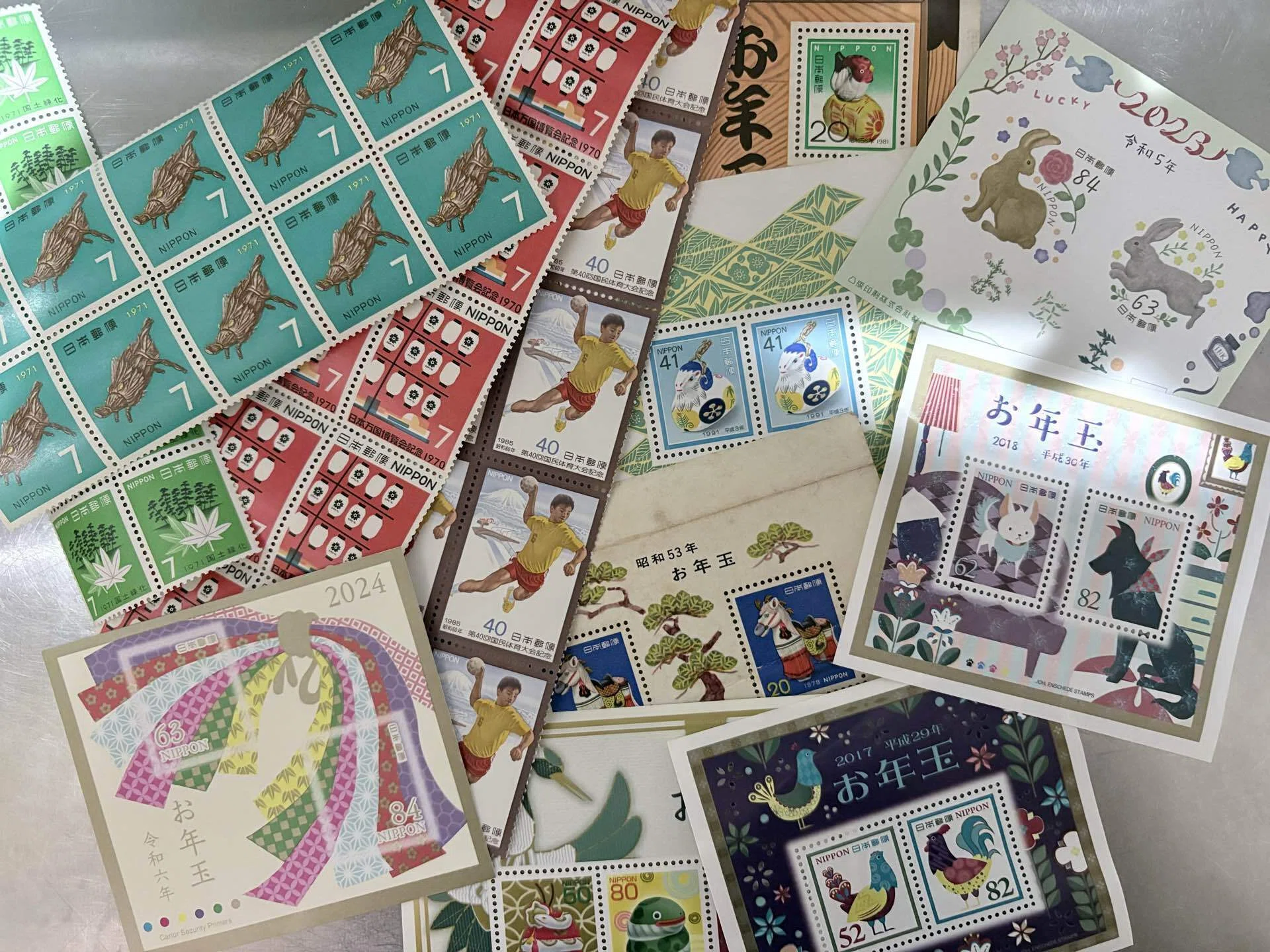 【美品】⭐️小倉百人一首 和式コレクション 色紙帳 切手・はがき ヴィンテージ 美品】⭐️小倉百人一首 和式コレクション 色紙帳 切手・はがき