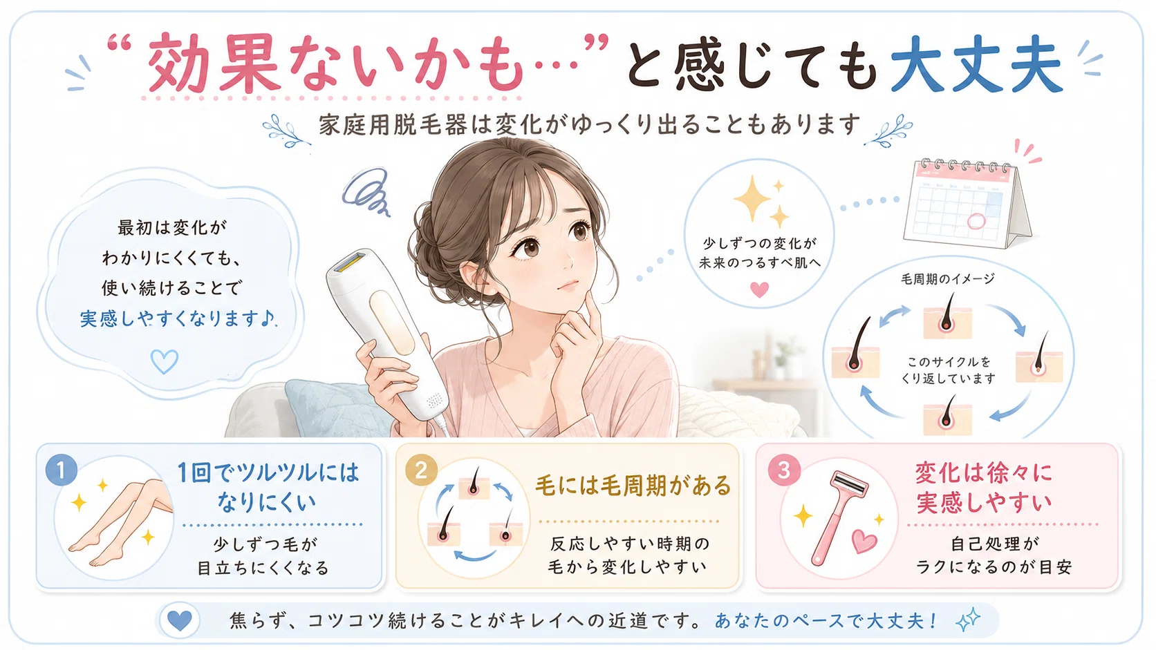 ulike 脱毛器 効果ない Ulike Air10脱毛器は効果ない その理由と 