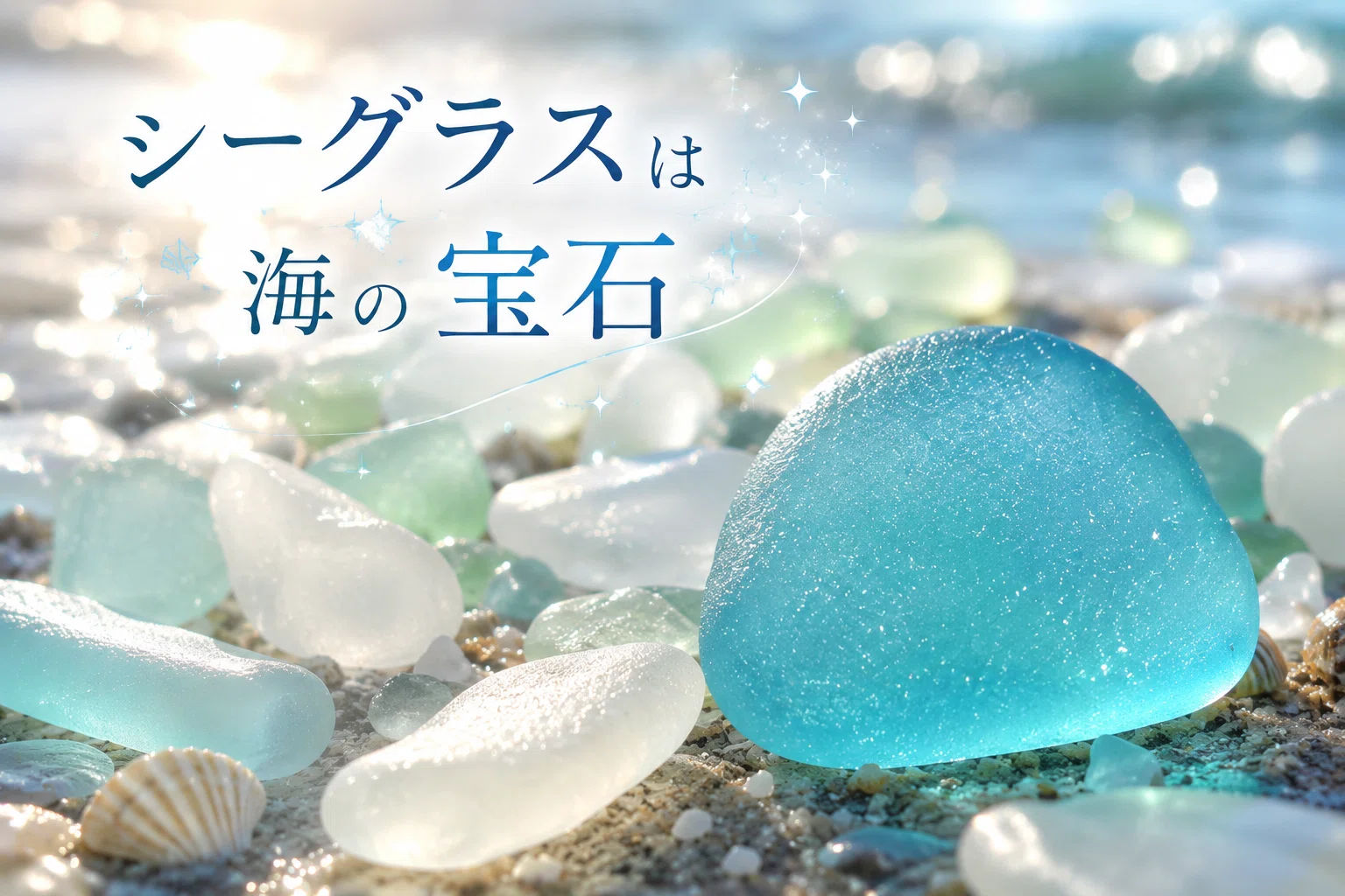 シーグラスとは2🏝️｜IKUMA M
