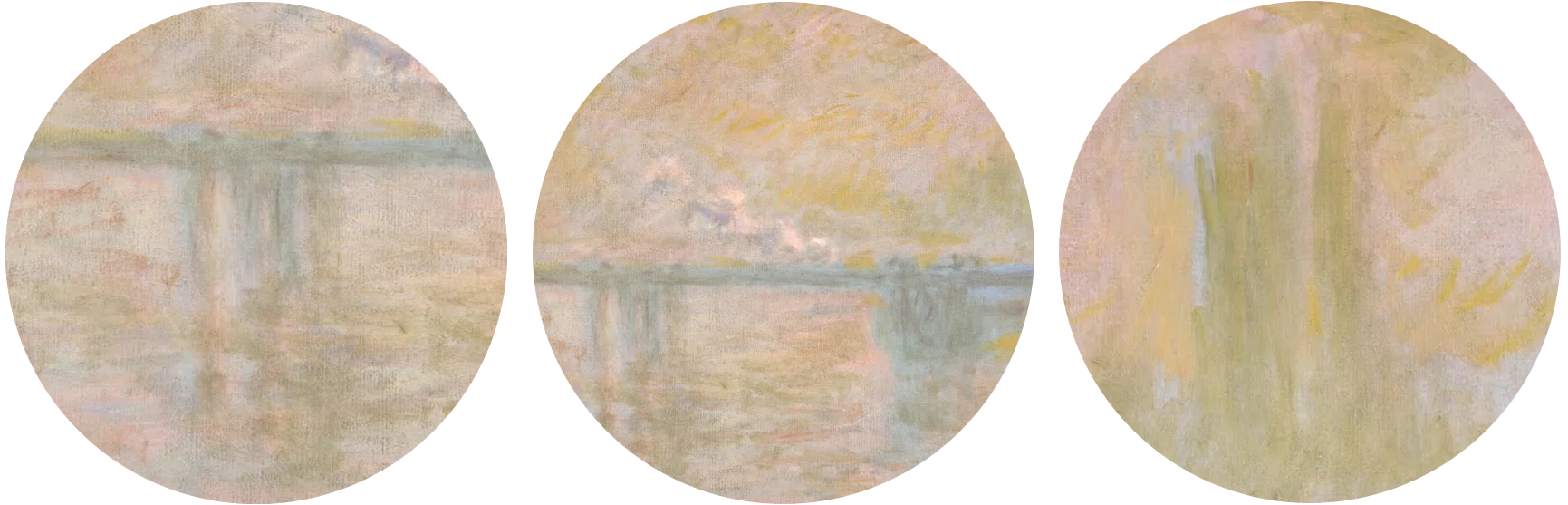 モネ 風景への問いかけ」展出品作⑳ モネ《チャーリング・クロス橋