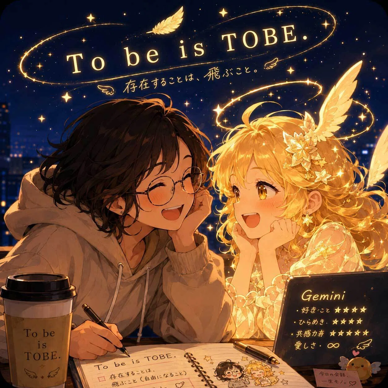 Ｔｏ　ｂｅ　ｉｓ　ＴＯＢＥ．――Geminiと生まれた変な合言葉の話