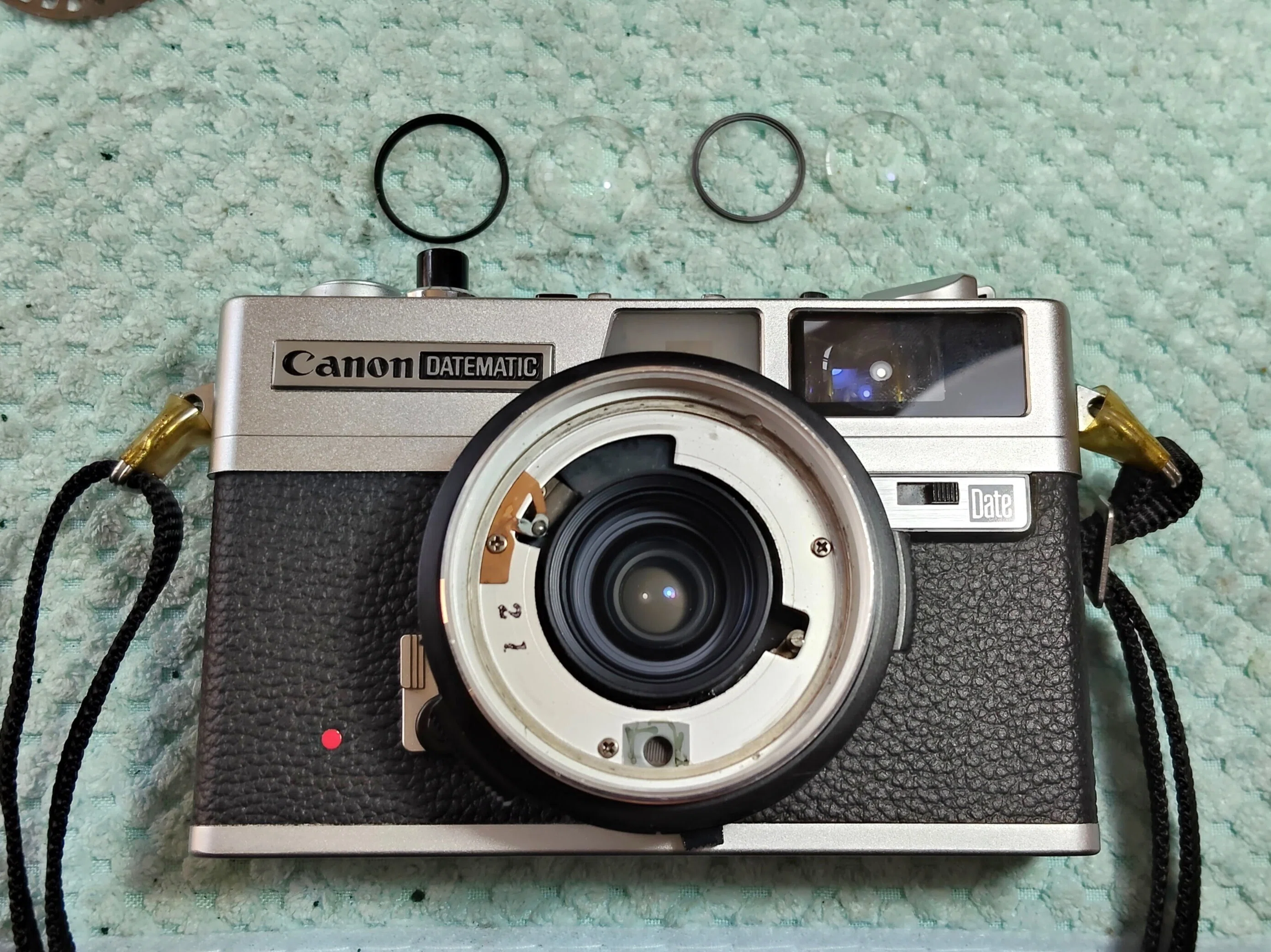 Canon Datematicの分解｜フィルムカメラ修理のアクアカメラ