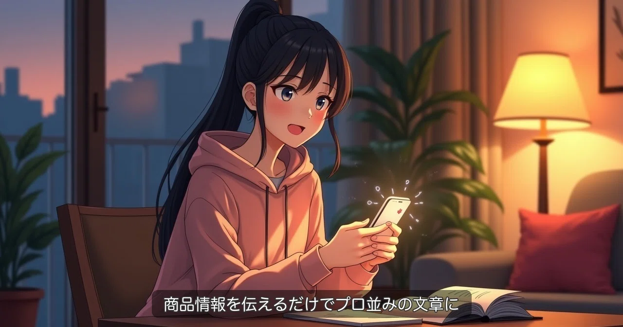 メルカリの商品説明文、AIに書かせたら売れ行きが変わった｜yuru_ai_lab