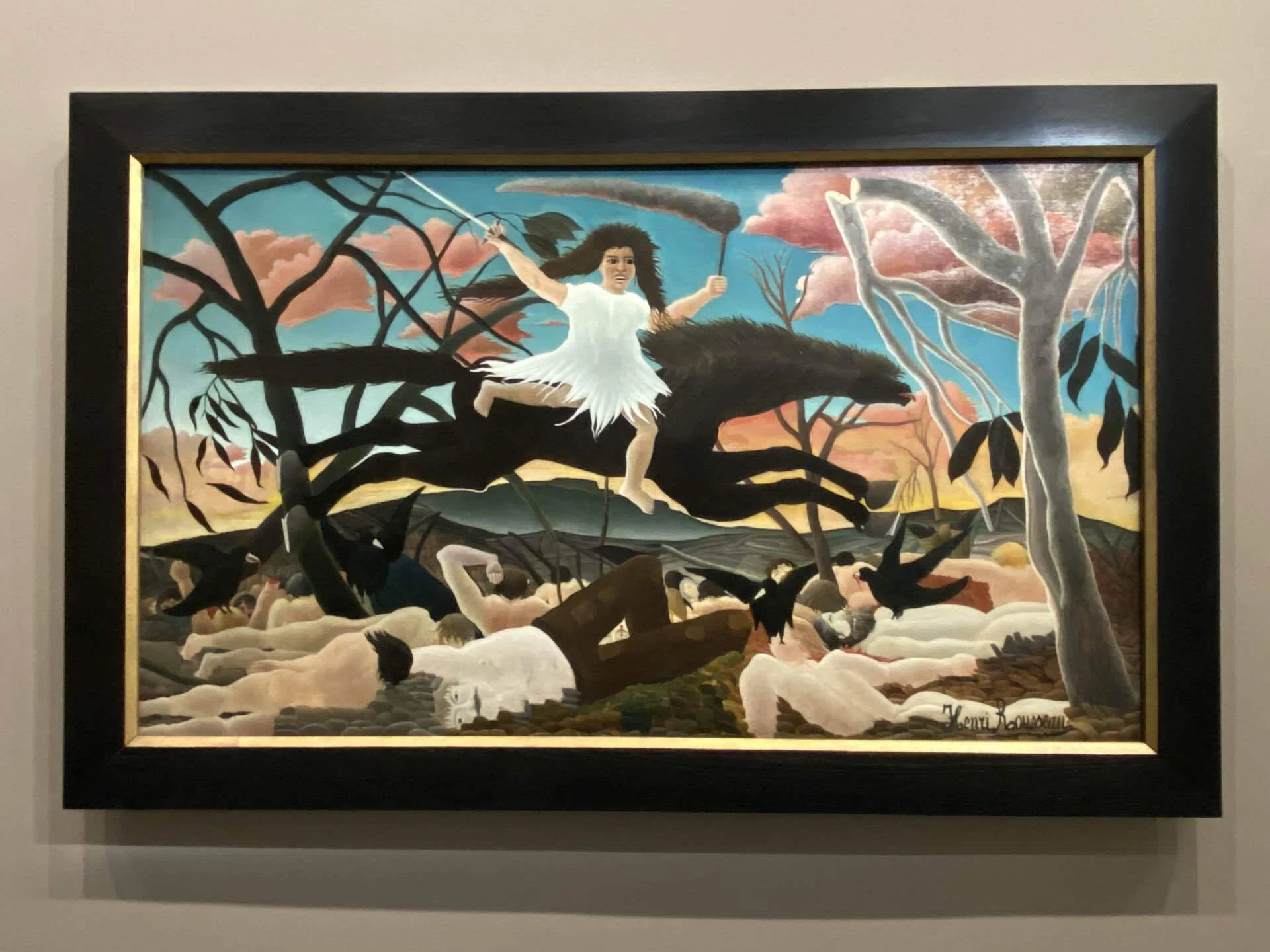 複製画 蛇使いの女 ルソー 世界の名画シリーズ プリハード複製画