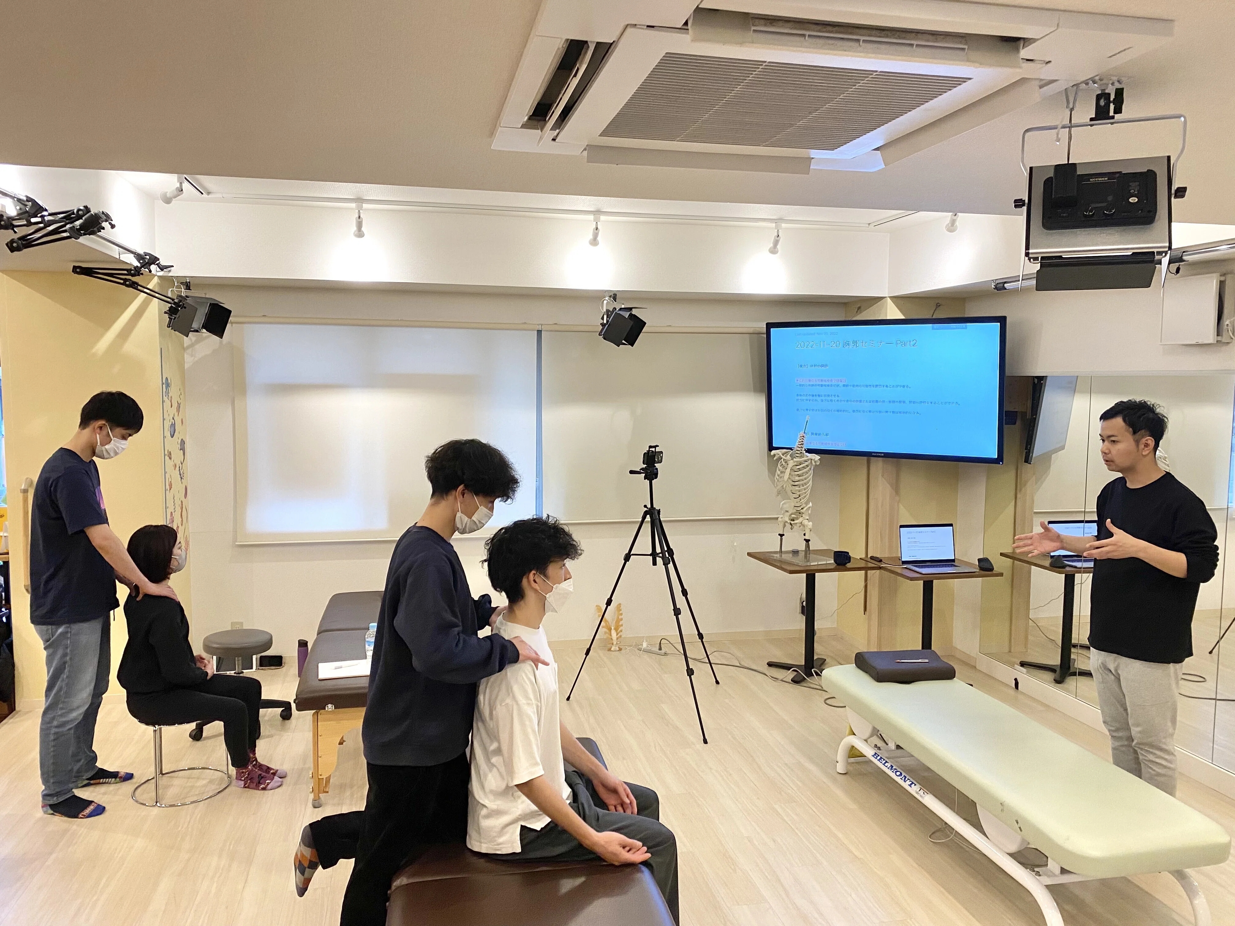 少人数制・実技中心の治療家向けセミナーを開催します｜オステオパシー