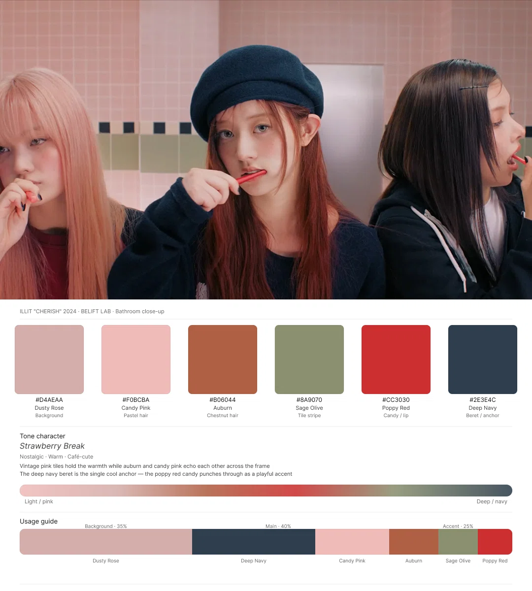 Started a Substack: One color palette every morning.｜Faye（フェイ）