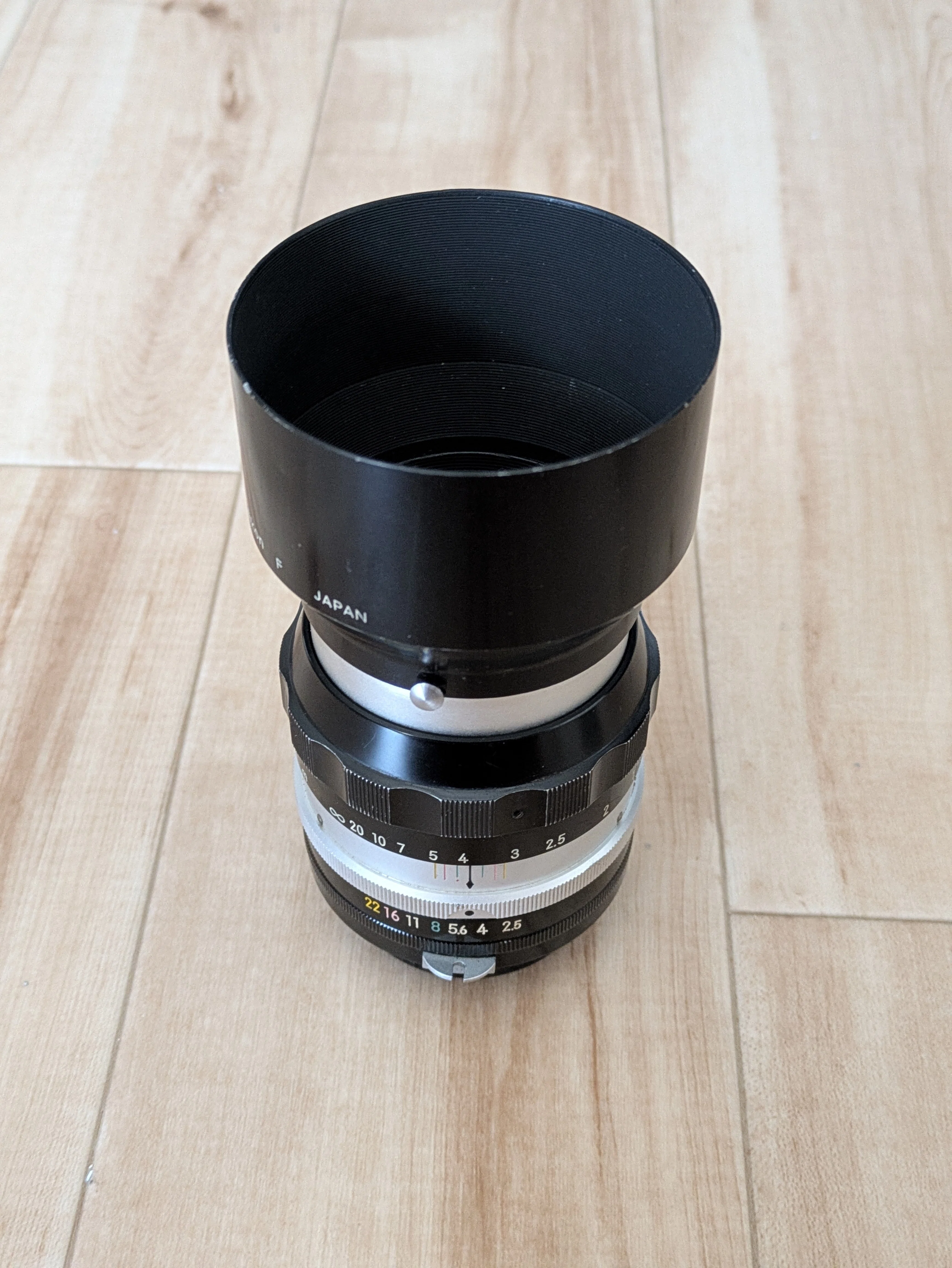 【希少】NIKON NIKKOR-P 105mm f2.5 シリアル良番 NIKKOR-P Auto 105mm f2.5」購入 作例あり ｜情熱のブルース