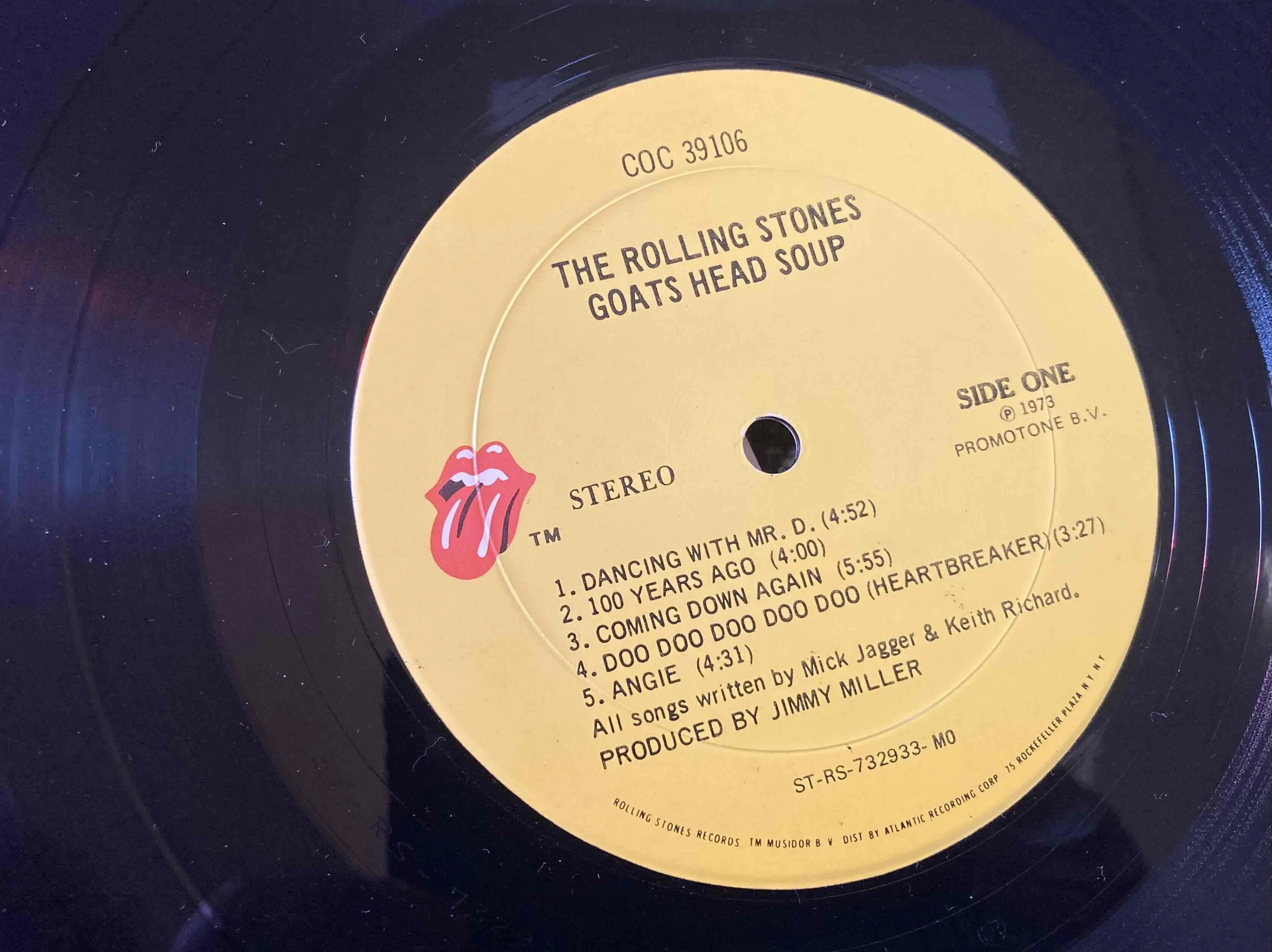 The Rolling Stones [ Goats Head Soup ] US,RS COC-39106 Warner